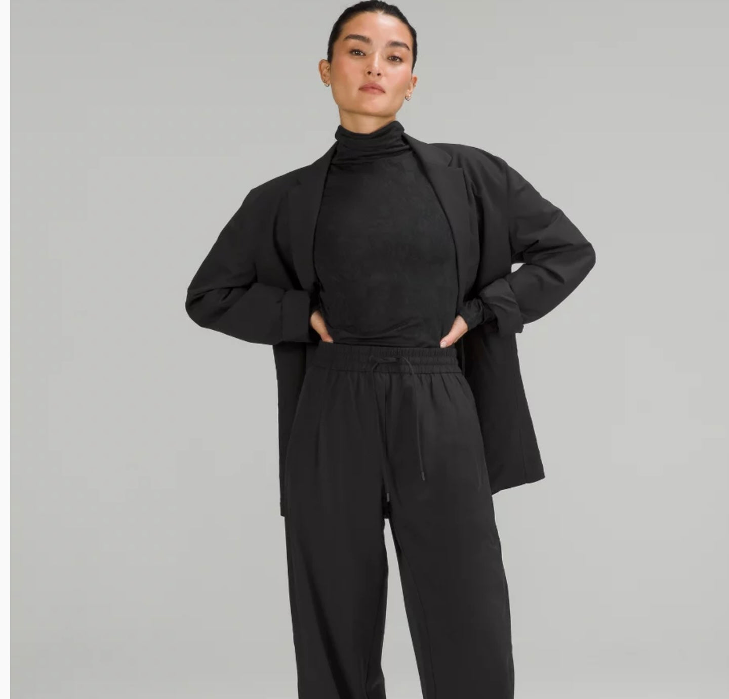 LULULEMON Slim-Fit Jacquard Turtleneck, XSMALL