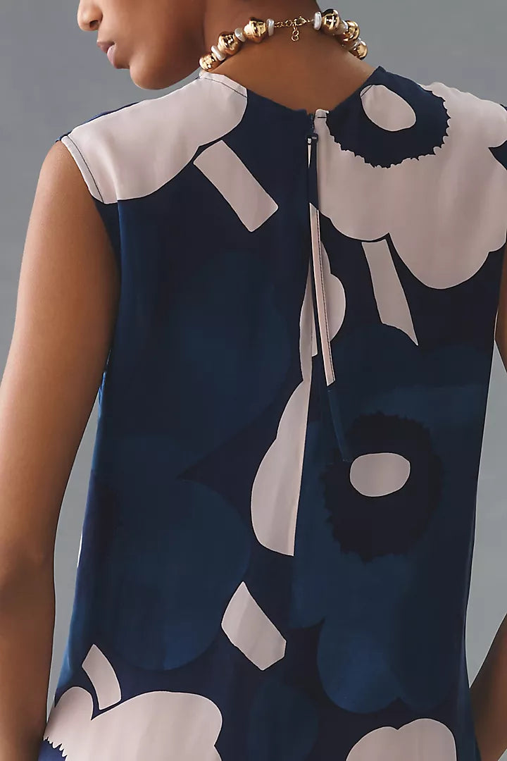 Marimekko Migot Unikko Printed Dress Anthropologie Japan, Medium