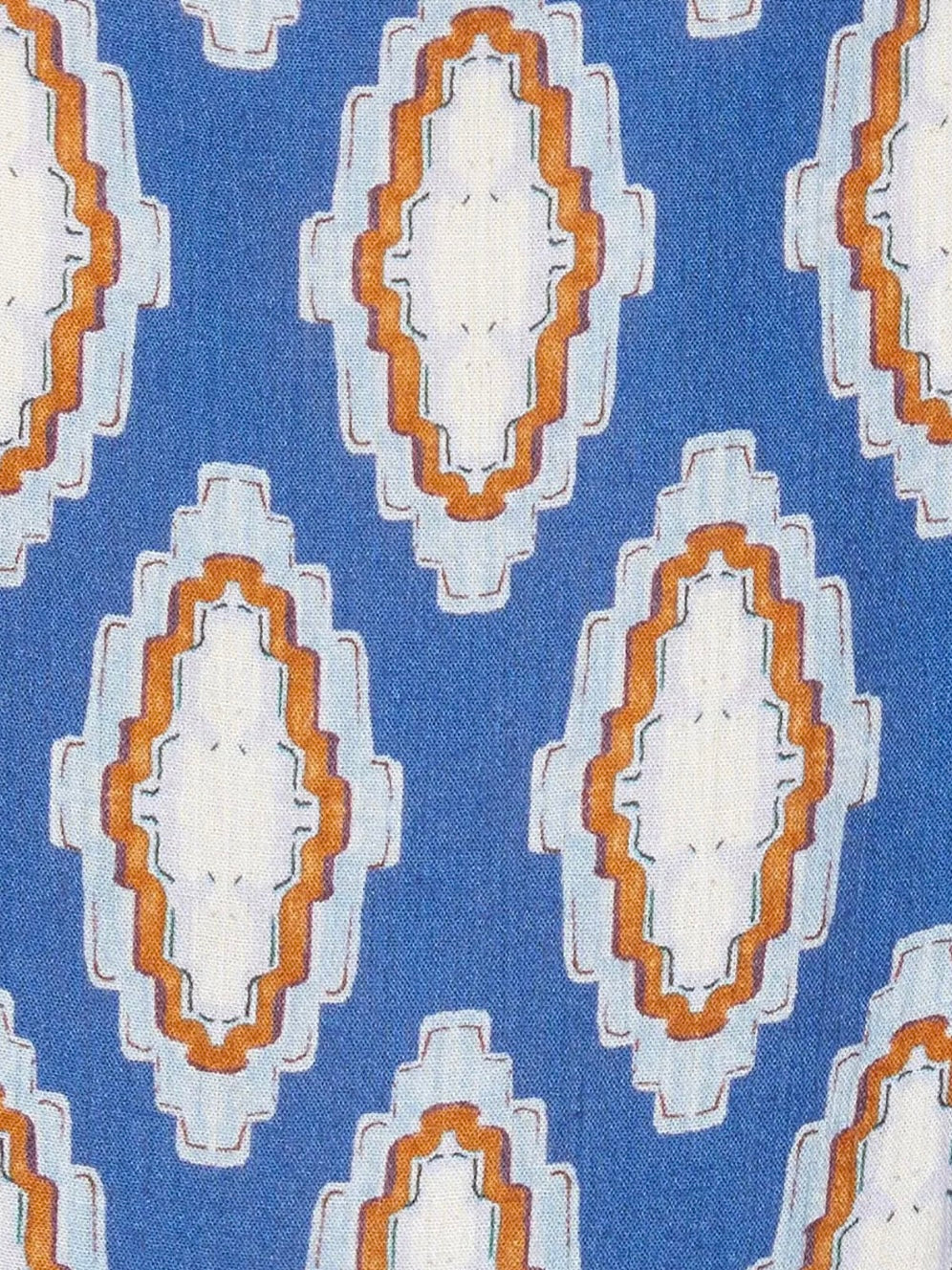 SMYTHE Medallion Print Blouse, MEDIUM