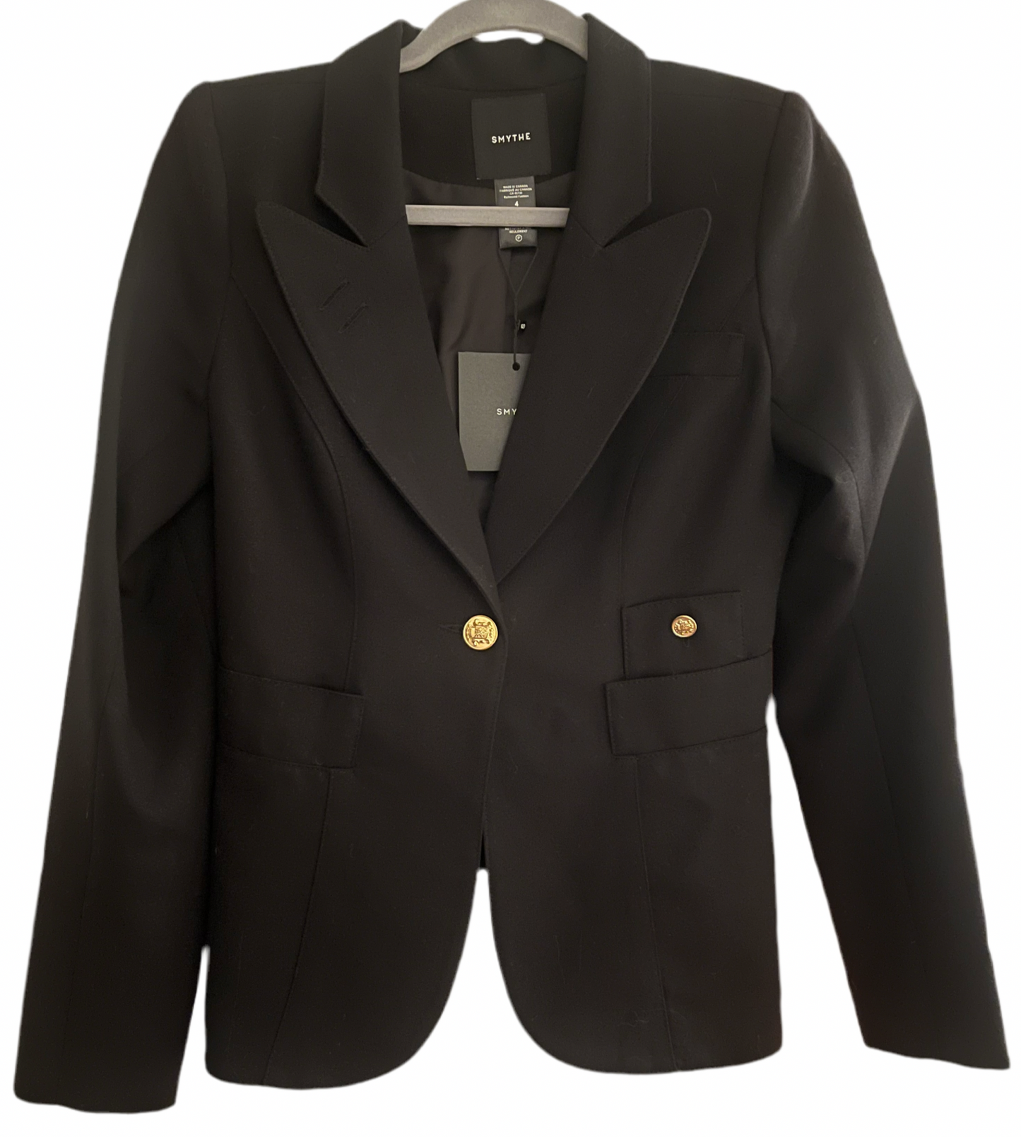 Smythe NWT Classic Duchess Blazer, size 4