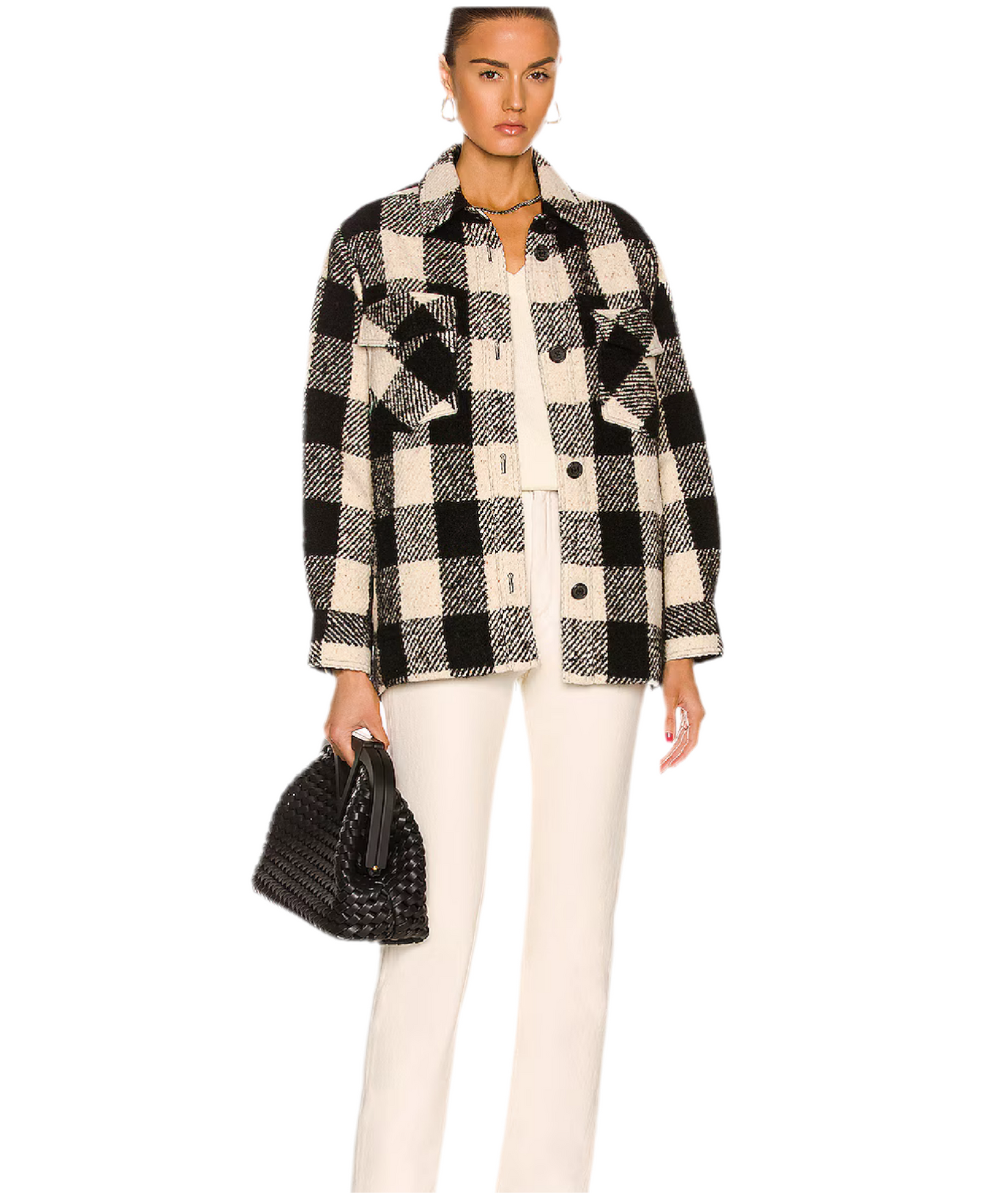 NILI LOTAN Lenore Barn Coat, Medium