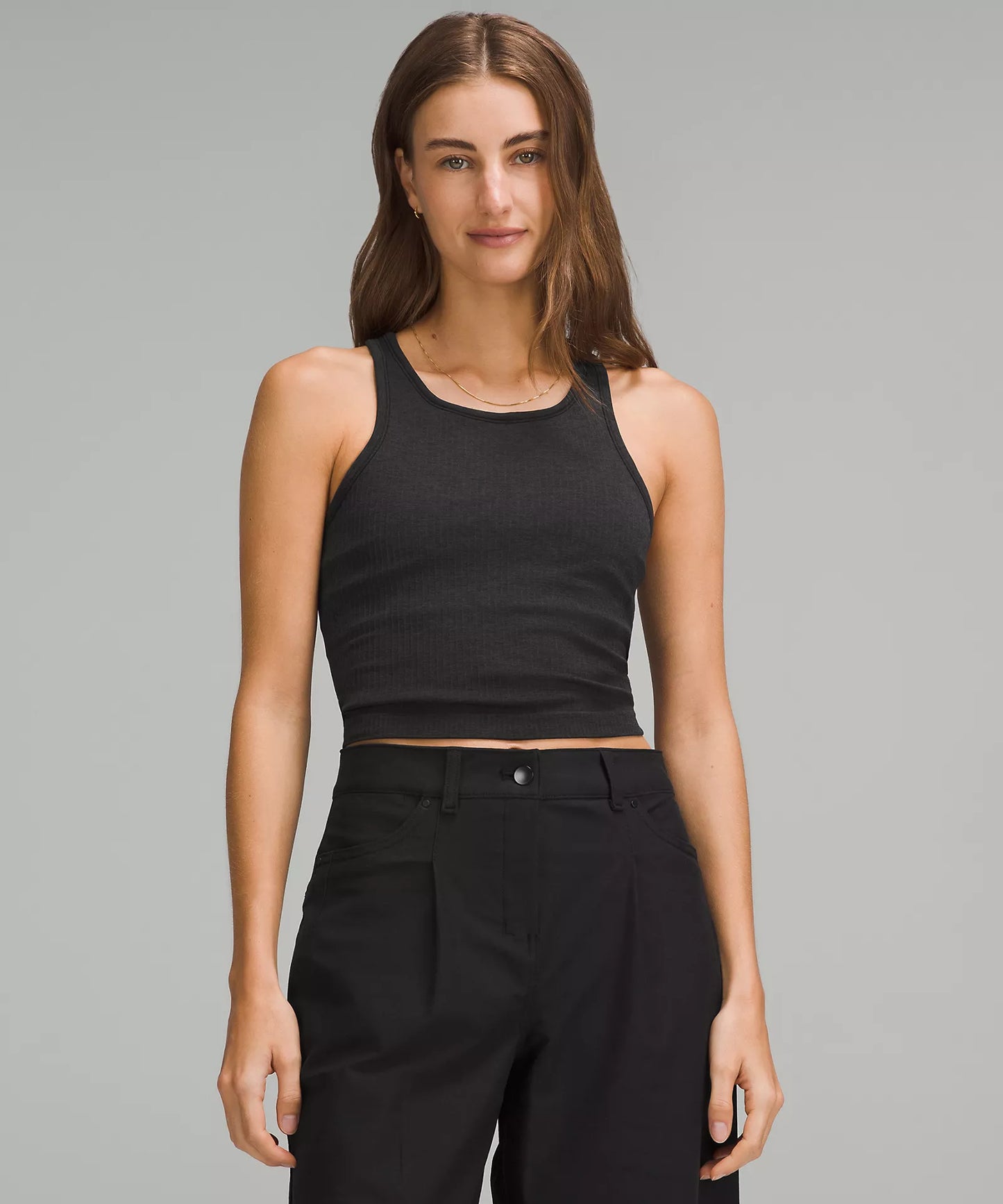 Lululemon Ebb to Street Cropped Racerback Tank Top
Light Support, B/C cup