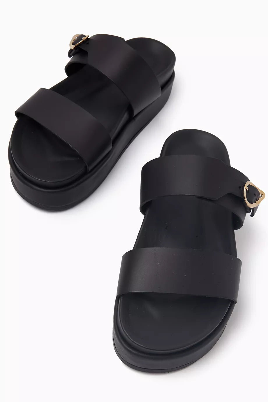 ANCIENT GREEK SANDALS
Latria 2Flatform Sandals in Leather, size 36