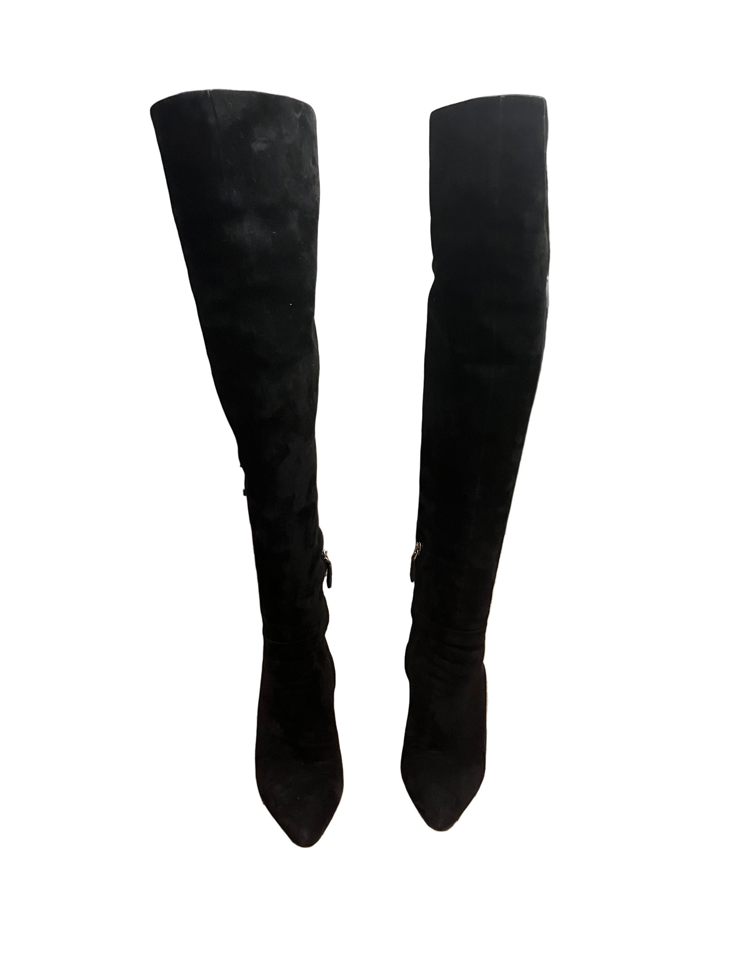 PRADA OVER THE KNEE SUEDE BOOTS, SIZE 36.5