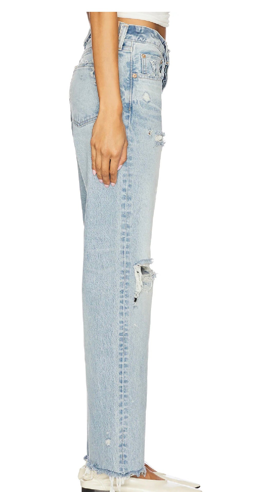 Moussy VINTAGE Odessa Straight Low Jeans
Odessa Straight Low Jeans, SIZE 26 (fits 27/28)
