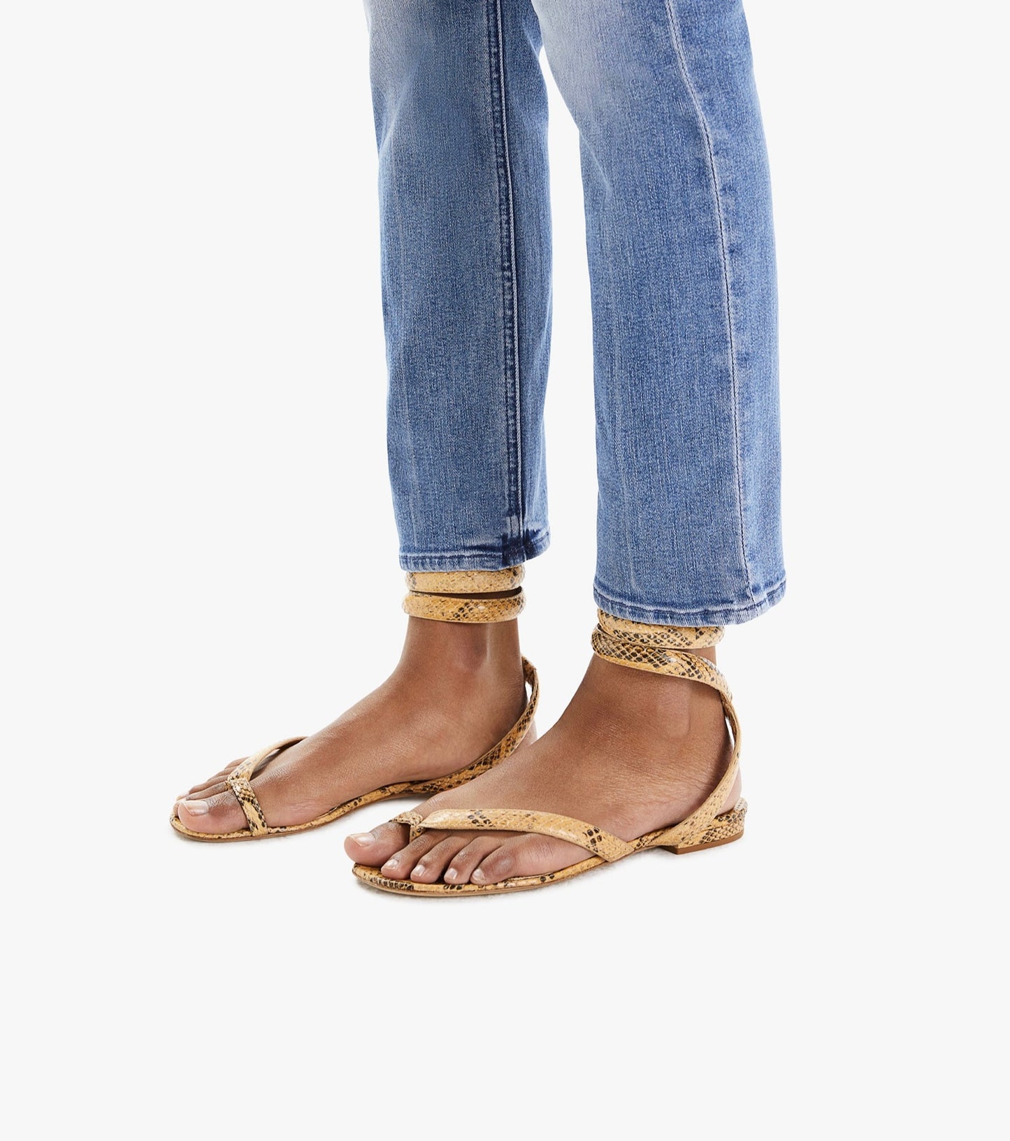MOTHER The Mid Rise Dazzler Ankle, Size 25, Wash we the animals