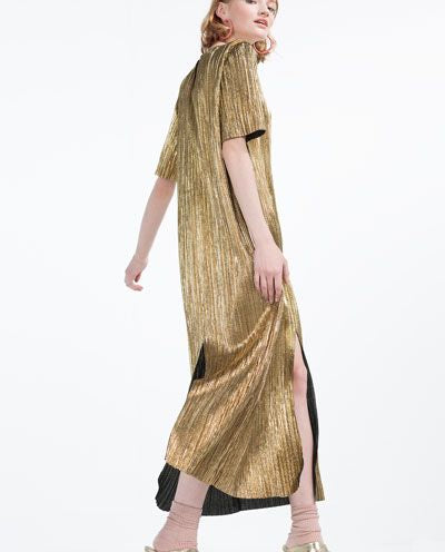 Zara pleated dress, Small