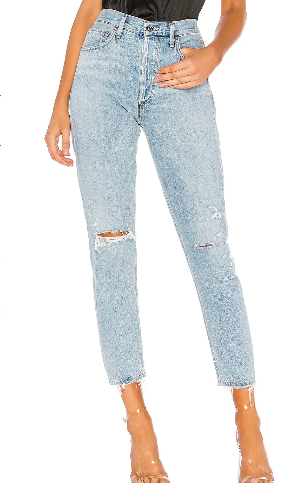 AGOLDE Jamie High Rise Classic, Size 27