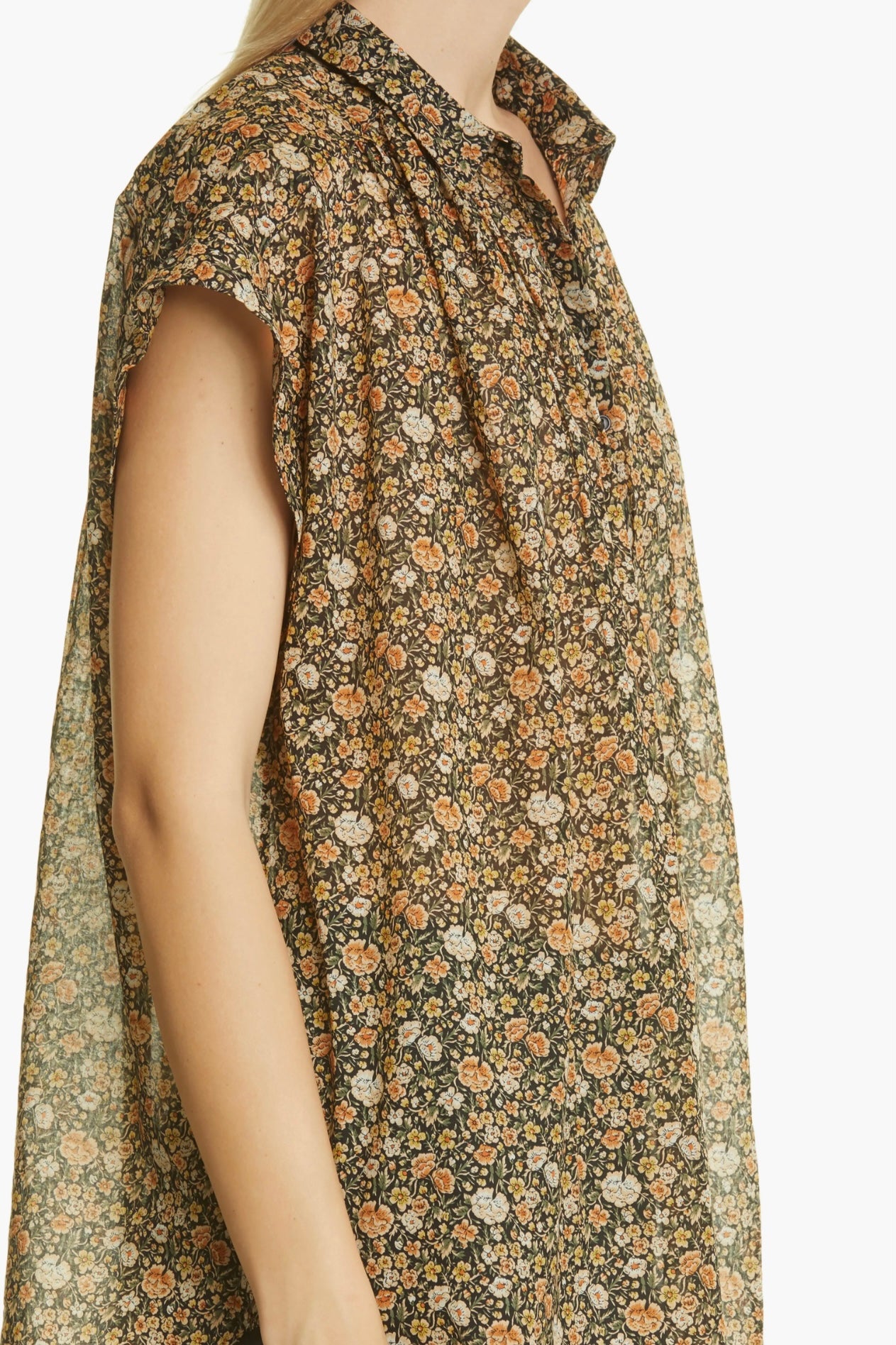 Nili Lotan Normandy Blouse, Medium