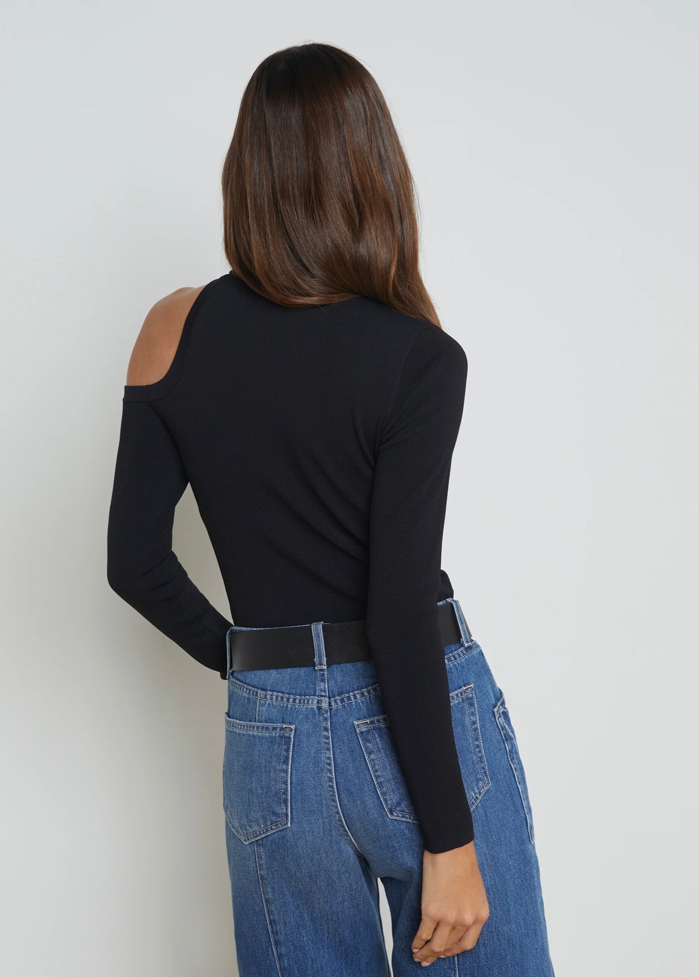 L’AGENCE NWT Azia Cutout Turtleneck, XXSMALL