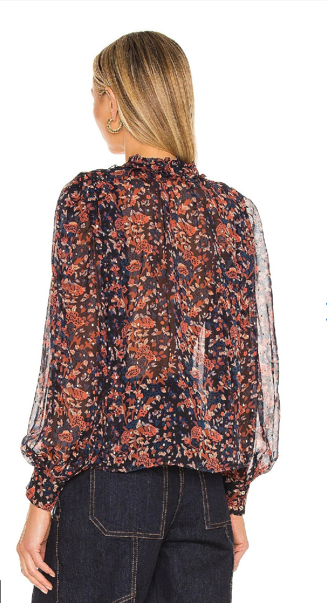 Ulla Johnson Edith Blouse, Size 2
