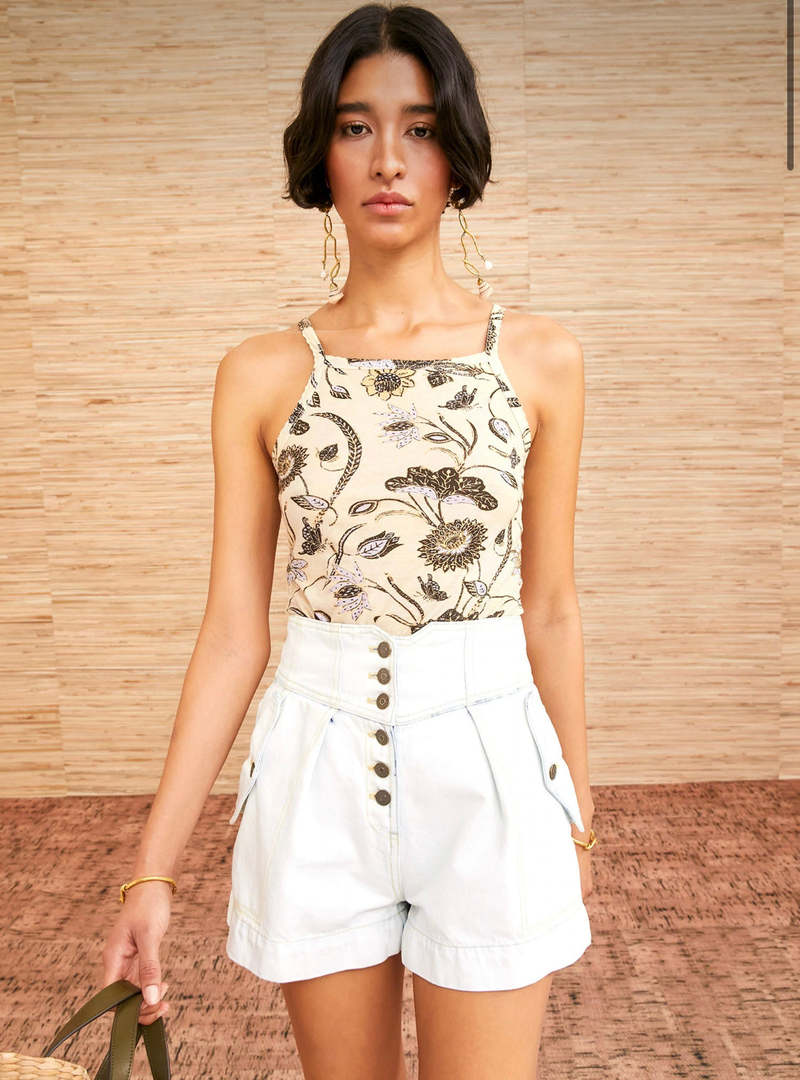 Ulla Johnson ALVIN SHORT, whitewash, size 4