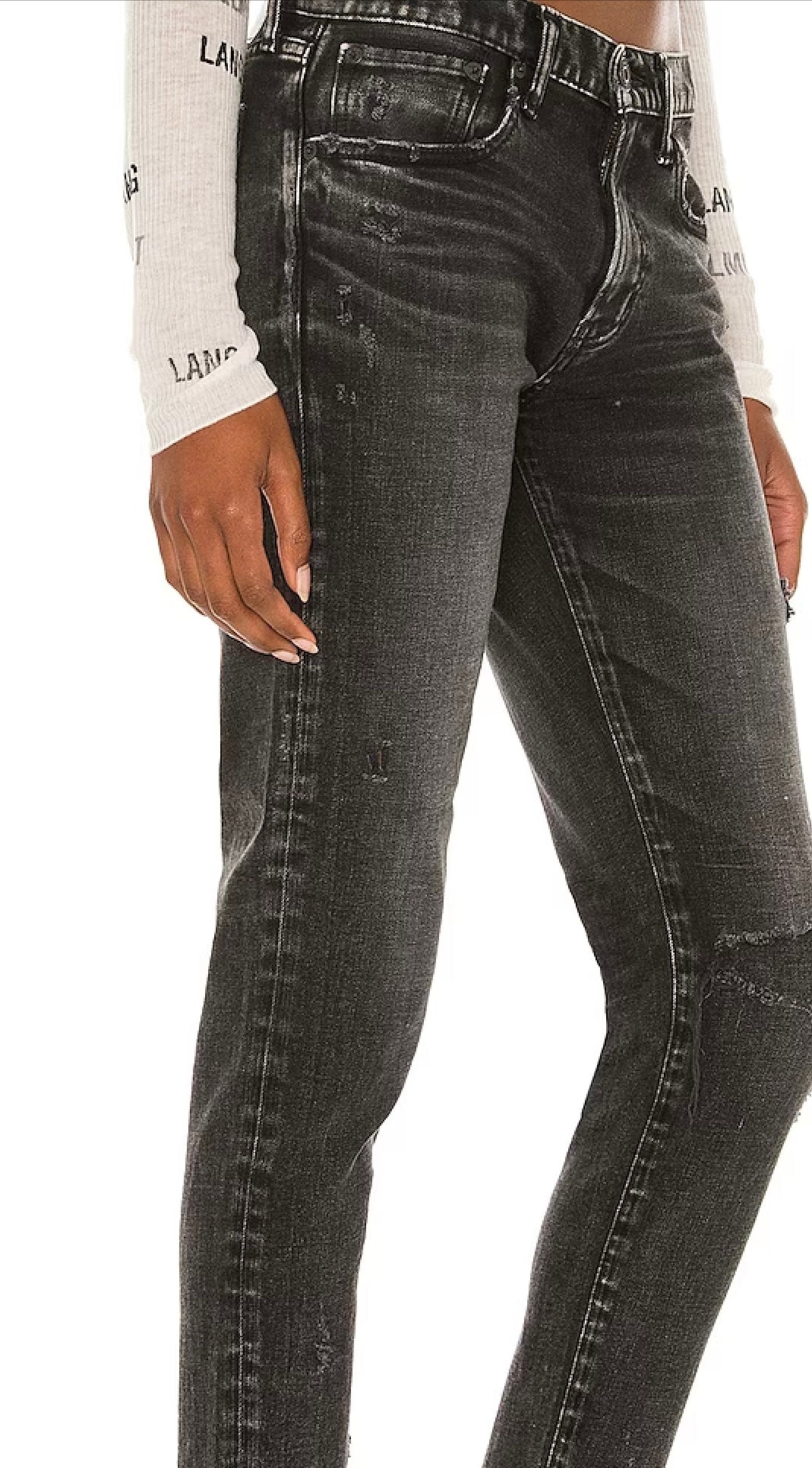 MOUSSY VINTAGE LENWOOD SKINNY, SIZE 26