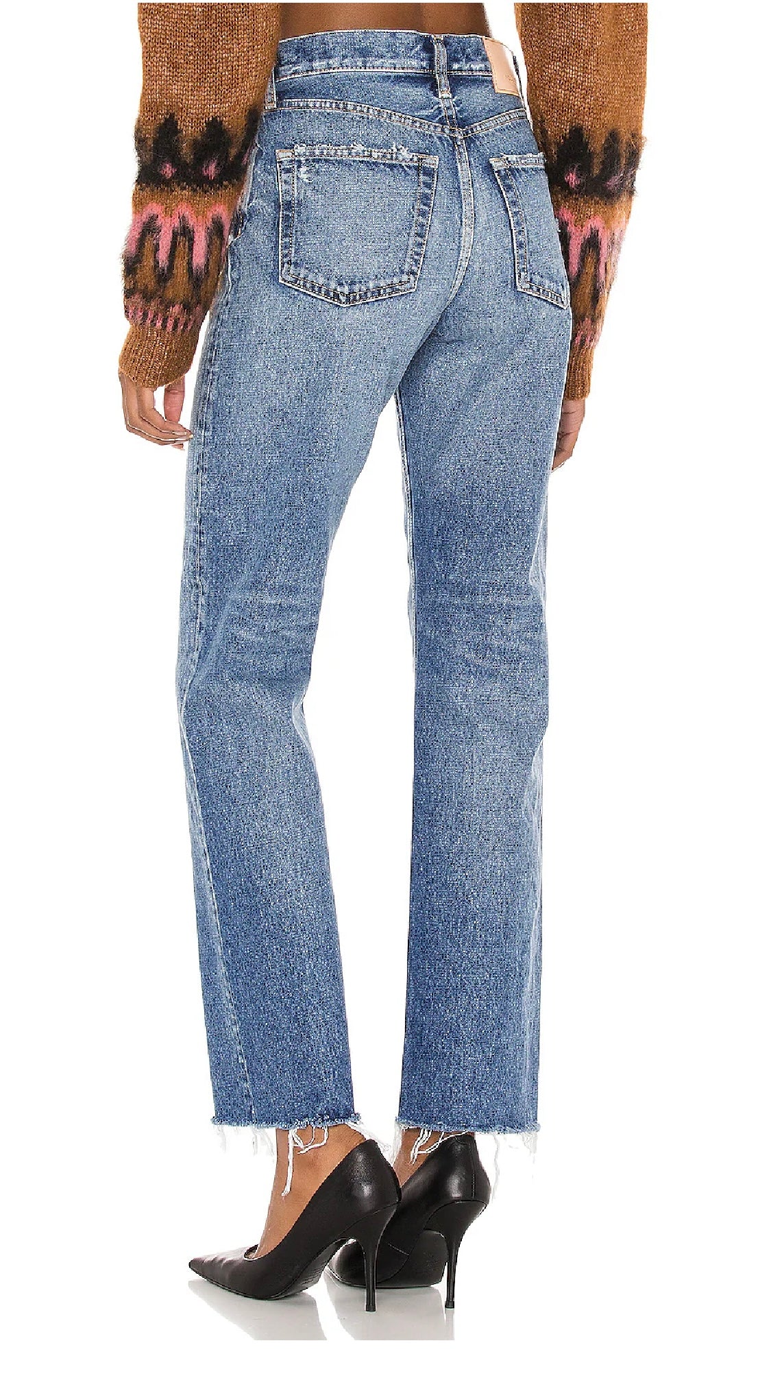 Moussy Ashleys Wide Straight, size 27