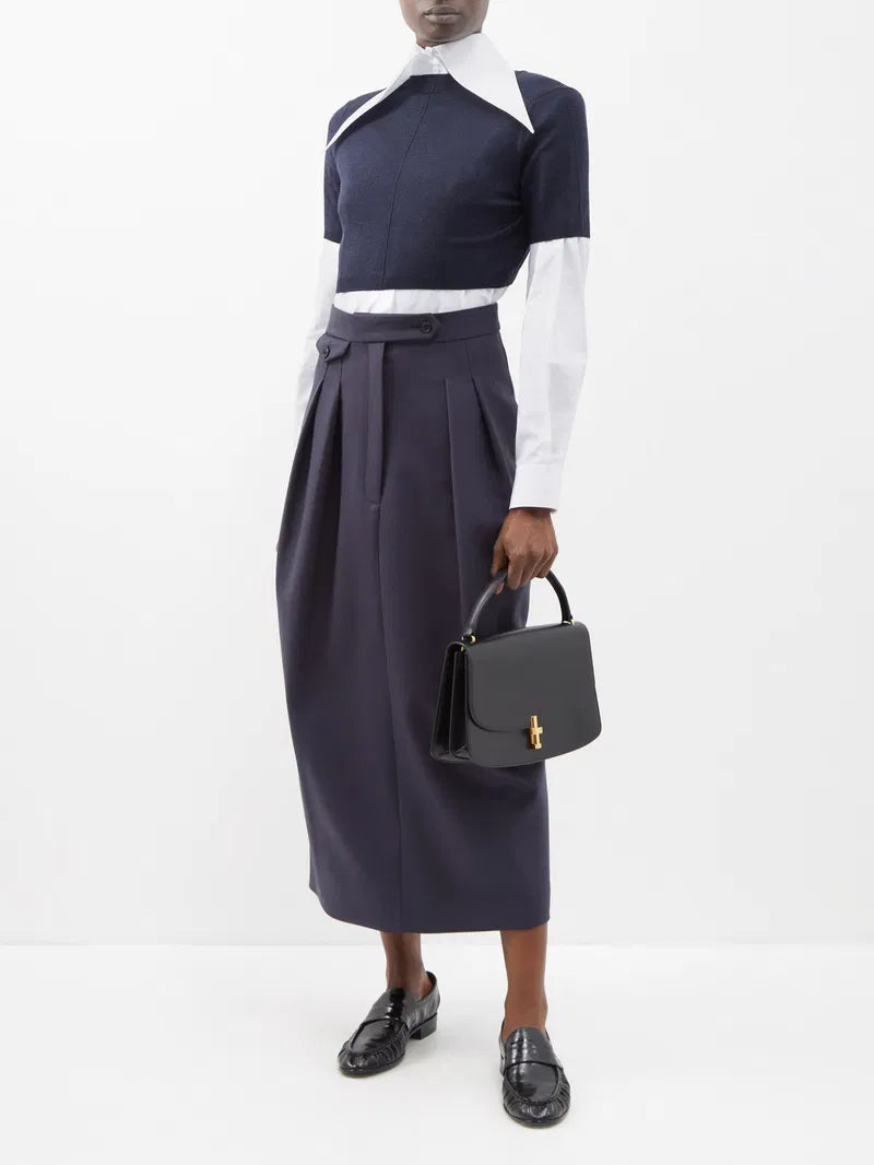 The Row Michelet Midi Skirt, Size 6