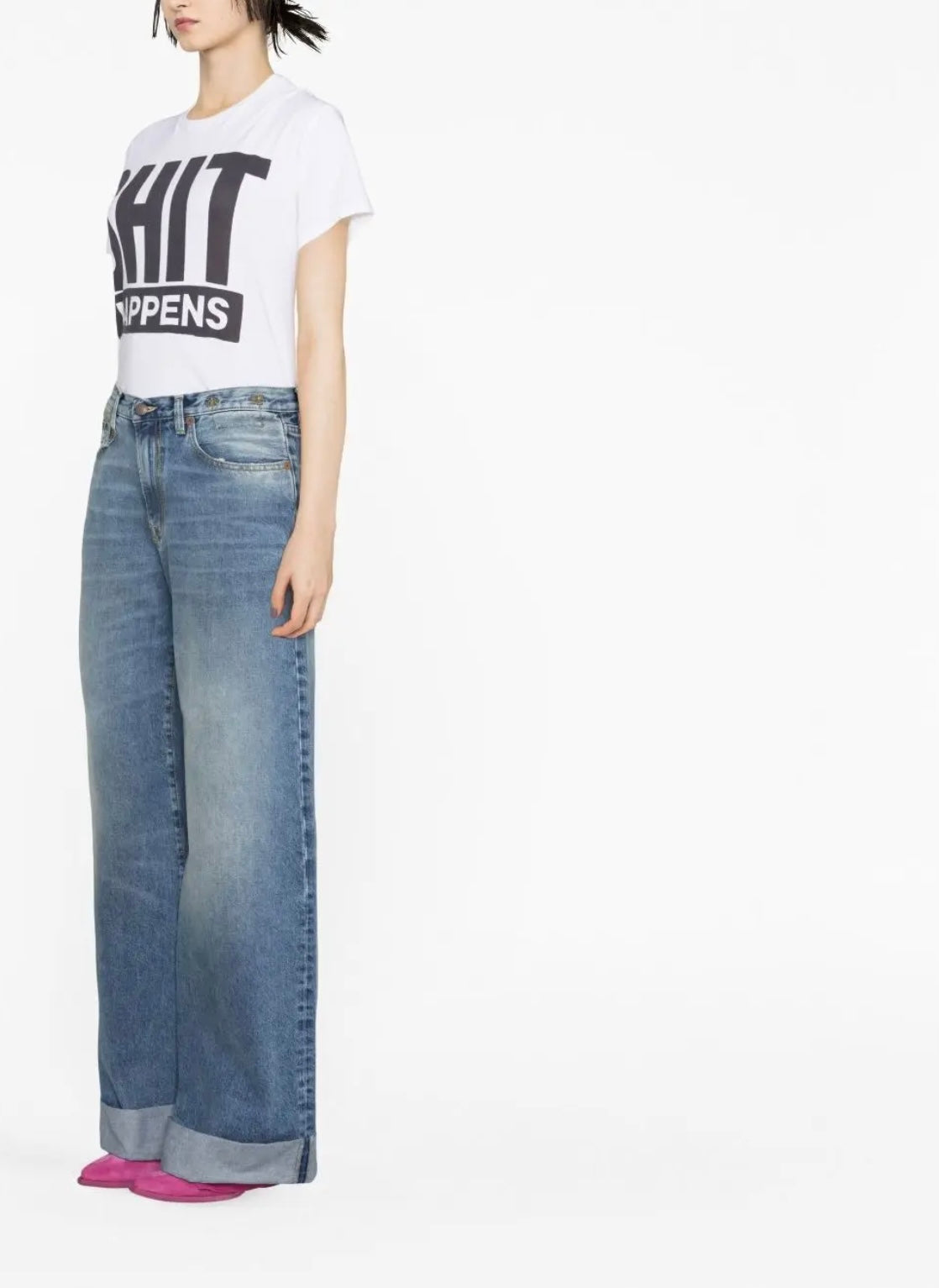 R13 Lisa Baggy Jeans Bain blue, SIZE 27 (fits 28/29)