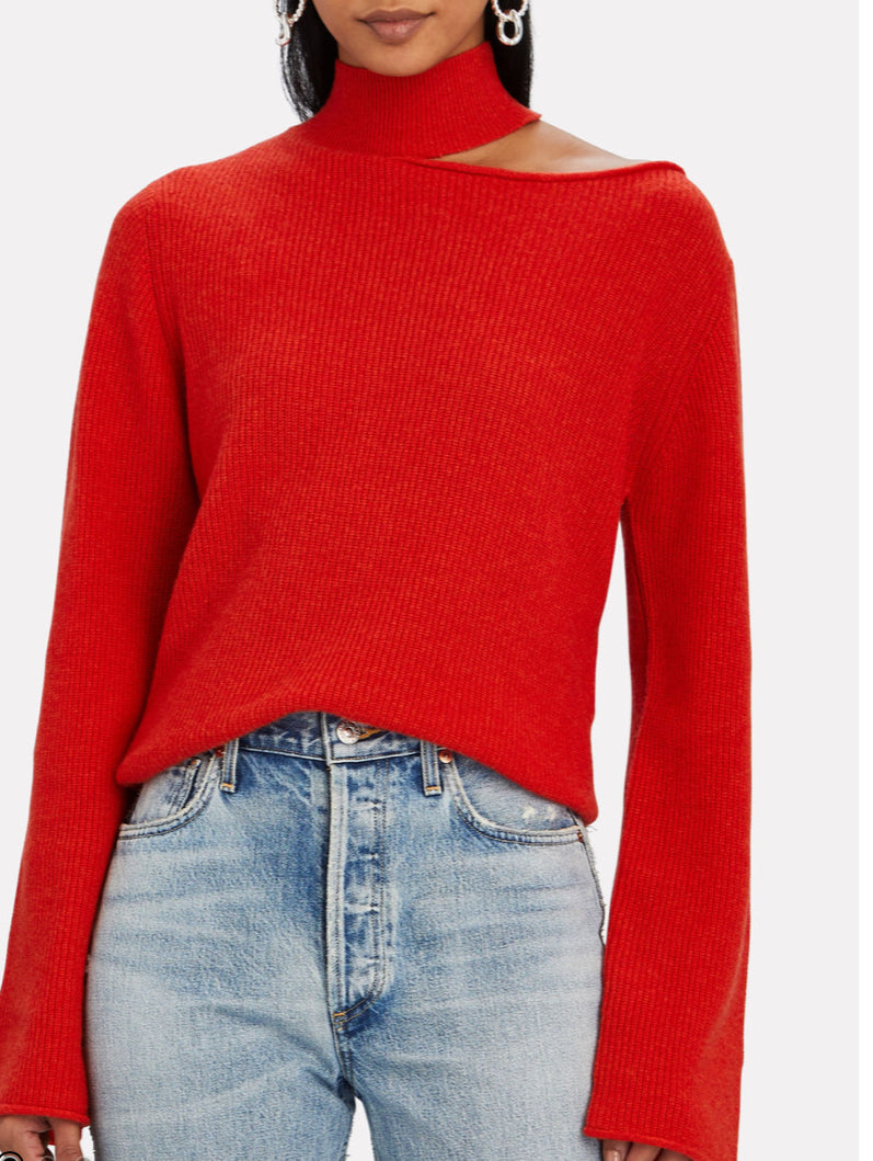RTA Langley Cashmere Sweater, XSMALL