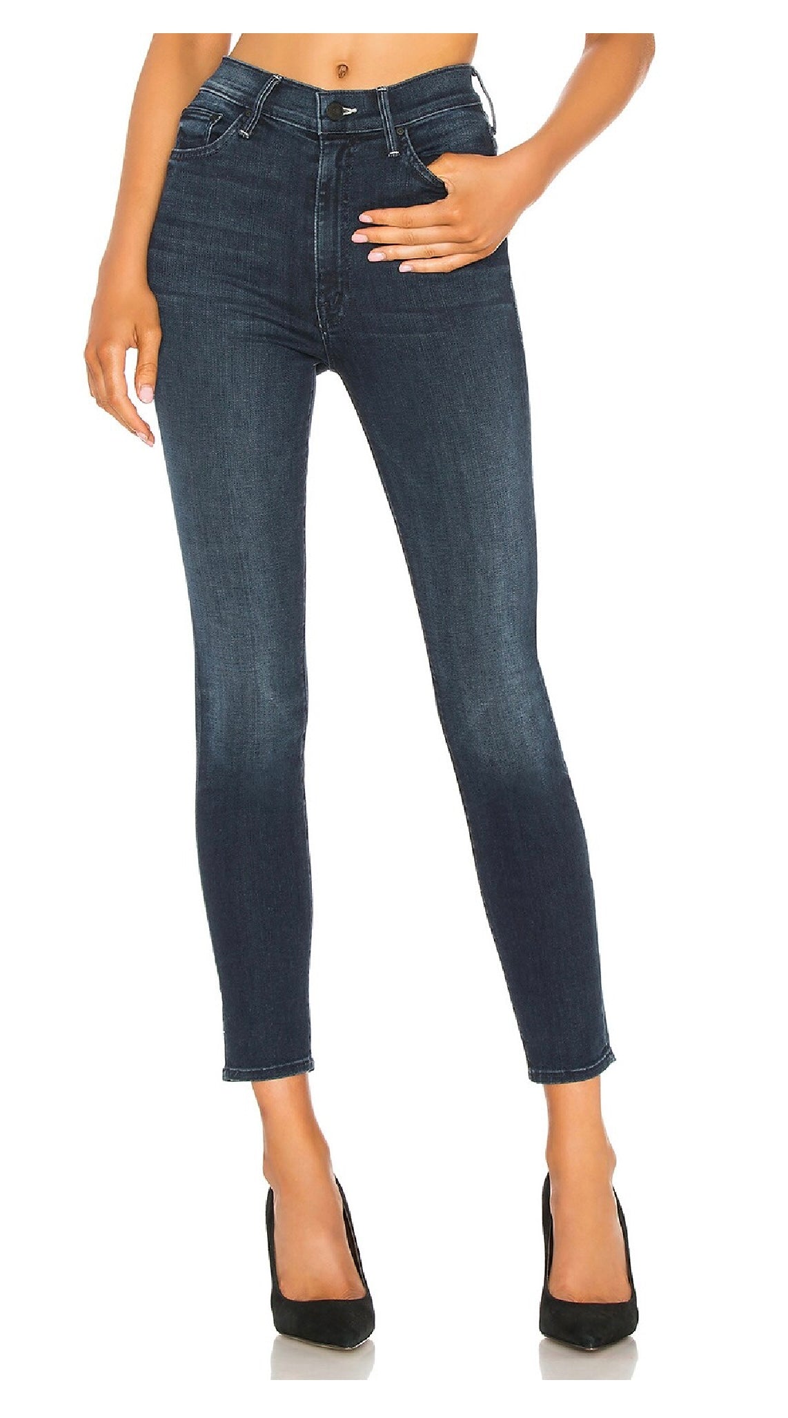 MOTHER The Swooner Ankle Color: Squeeze Play, Size 24