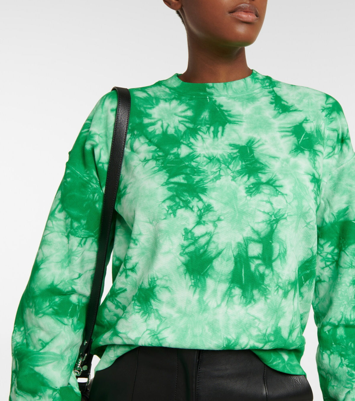 Proenza Schouler - White Label tie-dye cotton sweatshirt, SMALL