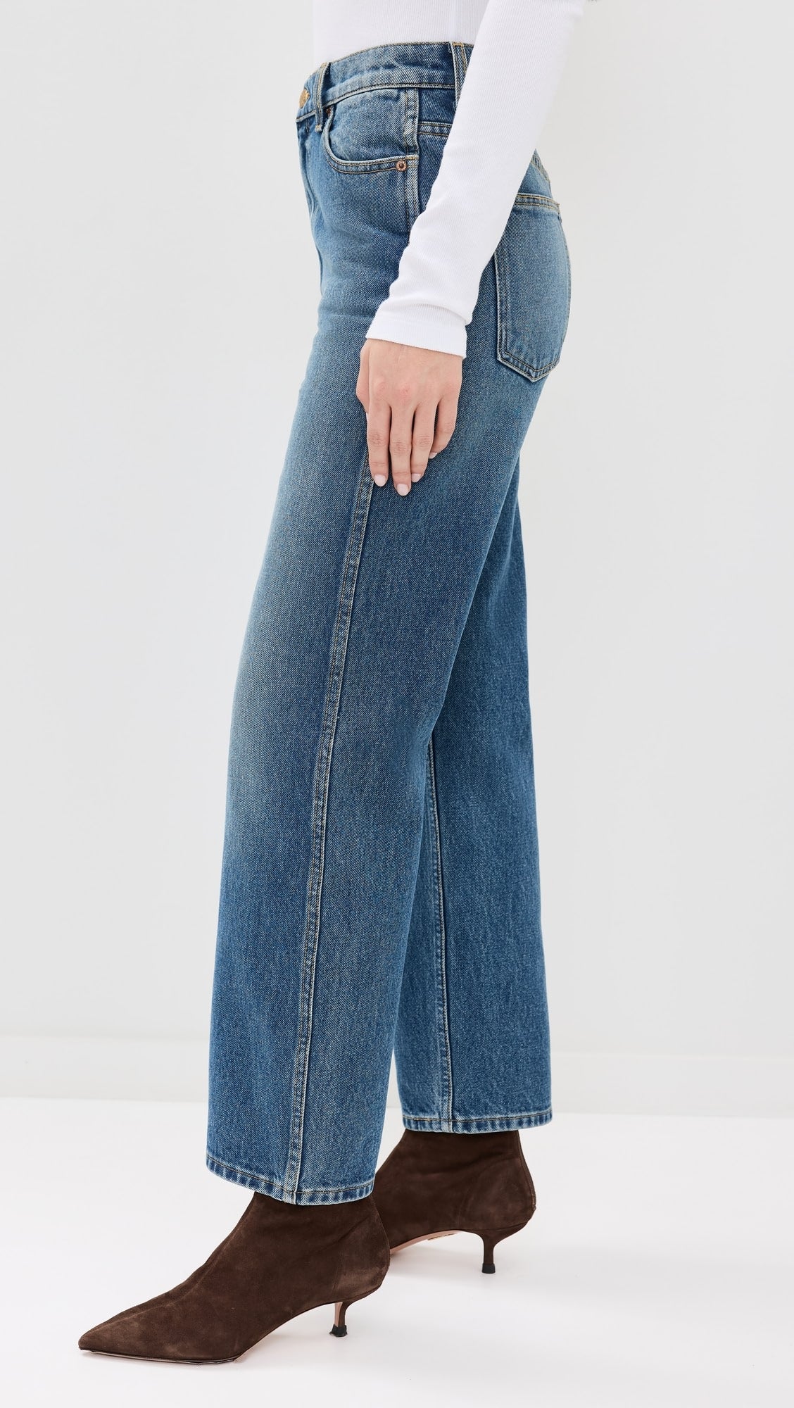 BSides Plein High Straight Jeans, Size 27