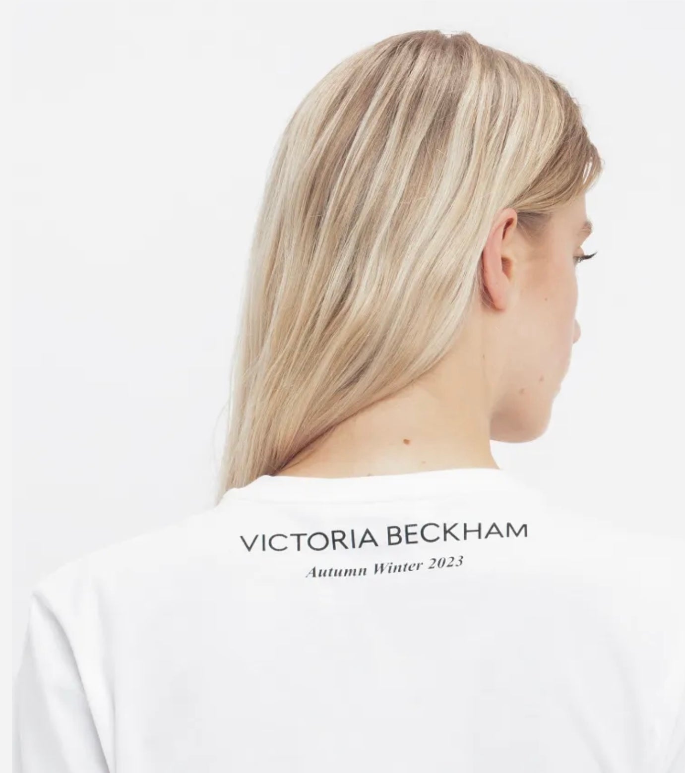 VICTORIA BECKHAM
IT'S PARIS, BABY! T-shirt In white, Xsmall