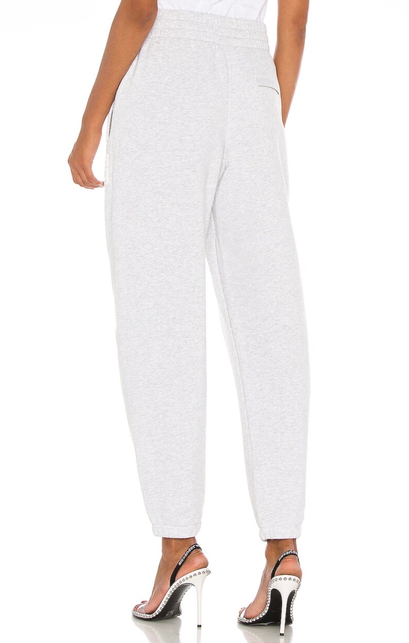 ALEXANDER WANG Foundation Terry Classic Sweatpant, XSMALL