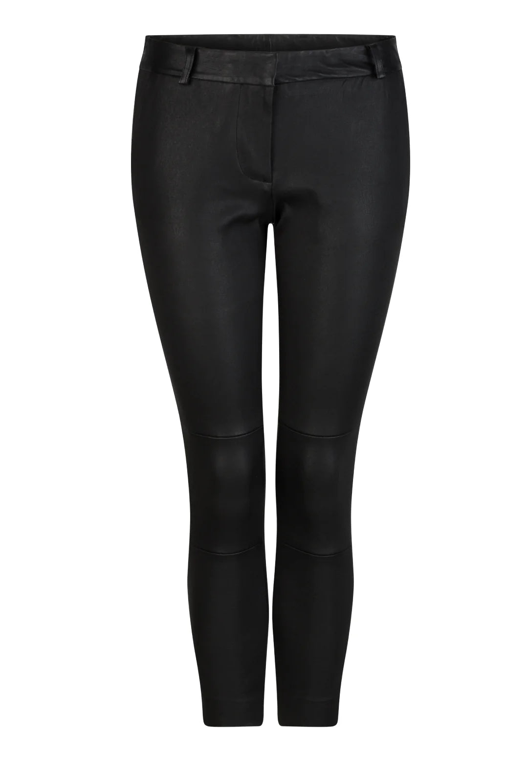 HI-LO STRETCH LEATHER BOYFRIEND, SIZE 4