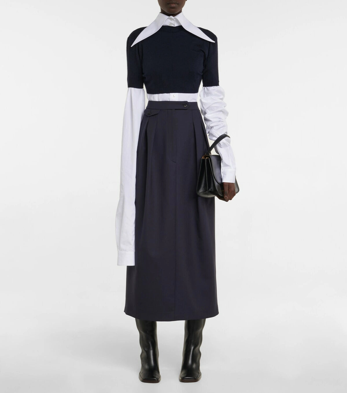 The Row Michelet Midi Skirt, Size 6