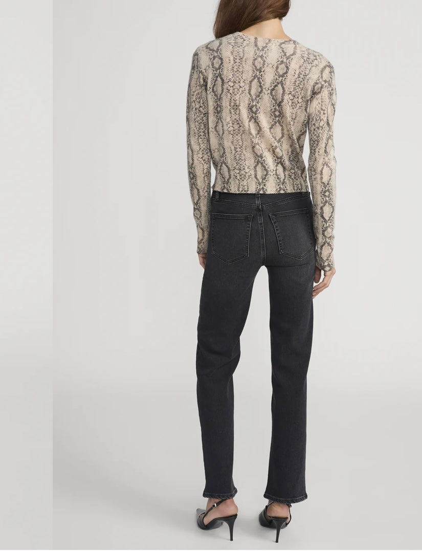 Frame Le Sleek Straight, Wash Starship Size 26