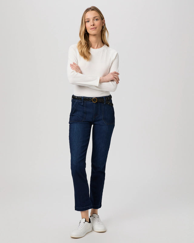 Paige Mayslie Straight Ankle Jean, Size 24
COLORS - DALIDA