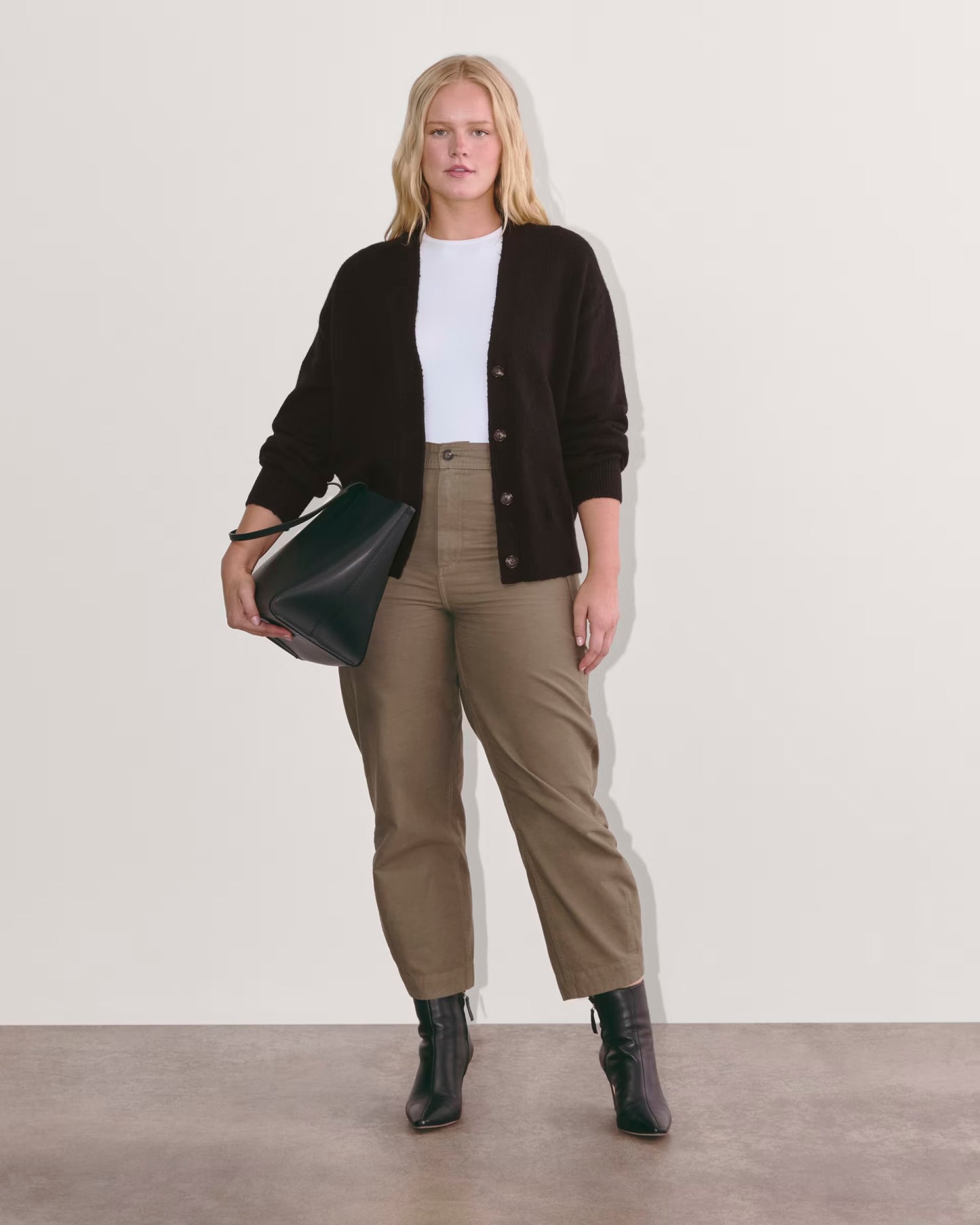 EVERLANE RECYCLED CASHMERE CARDIGAN, XSMALL