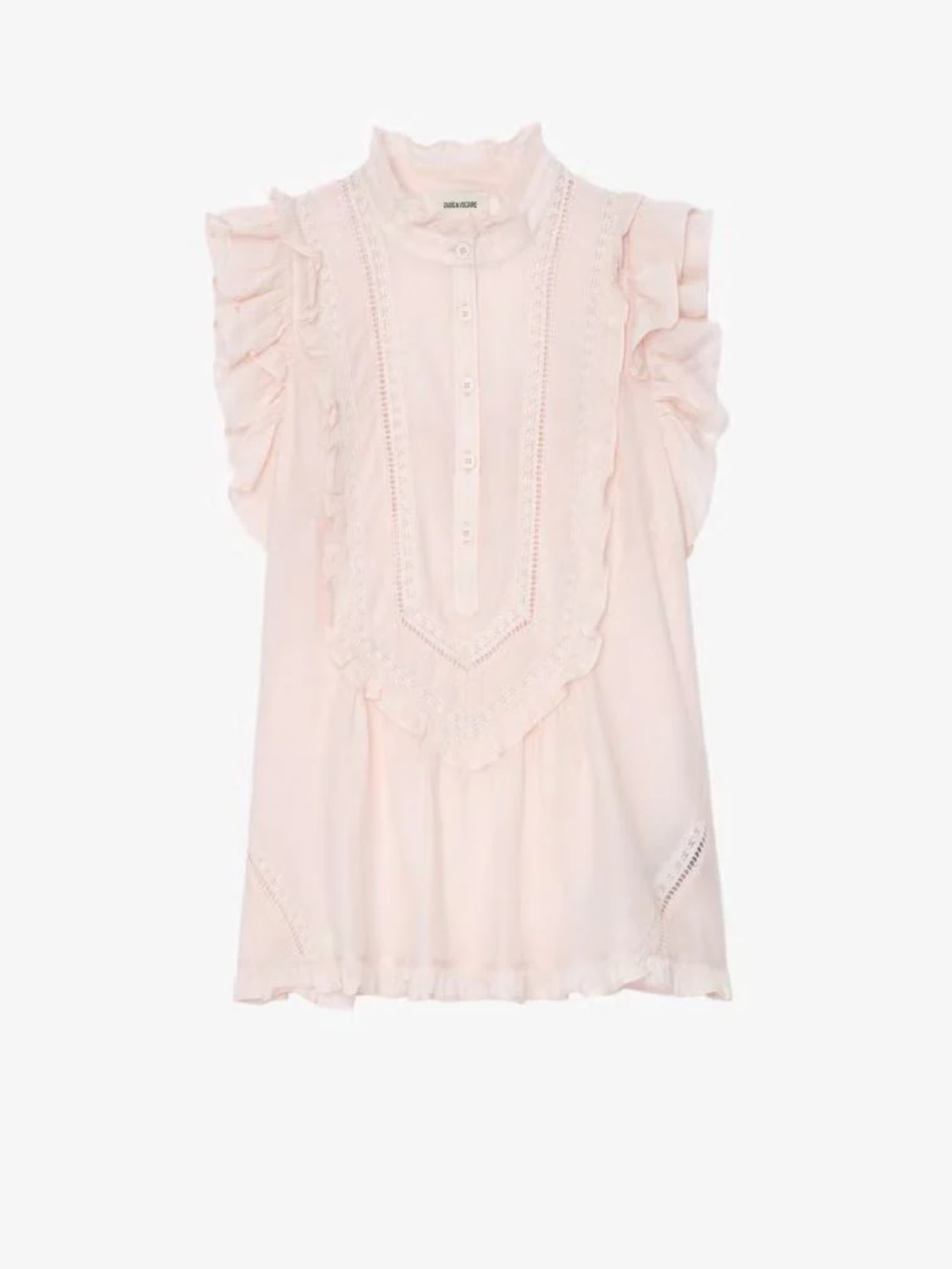 Zadig & Voltaire Tama Sleeveless Blouse - Dolls, xsmall