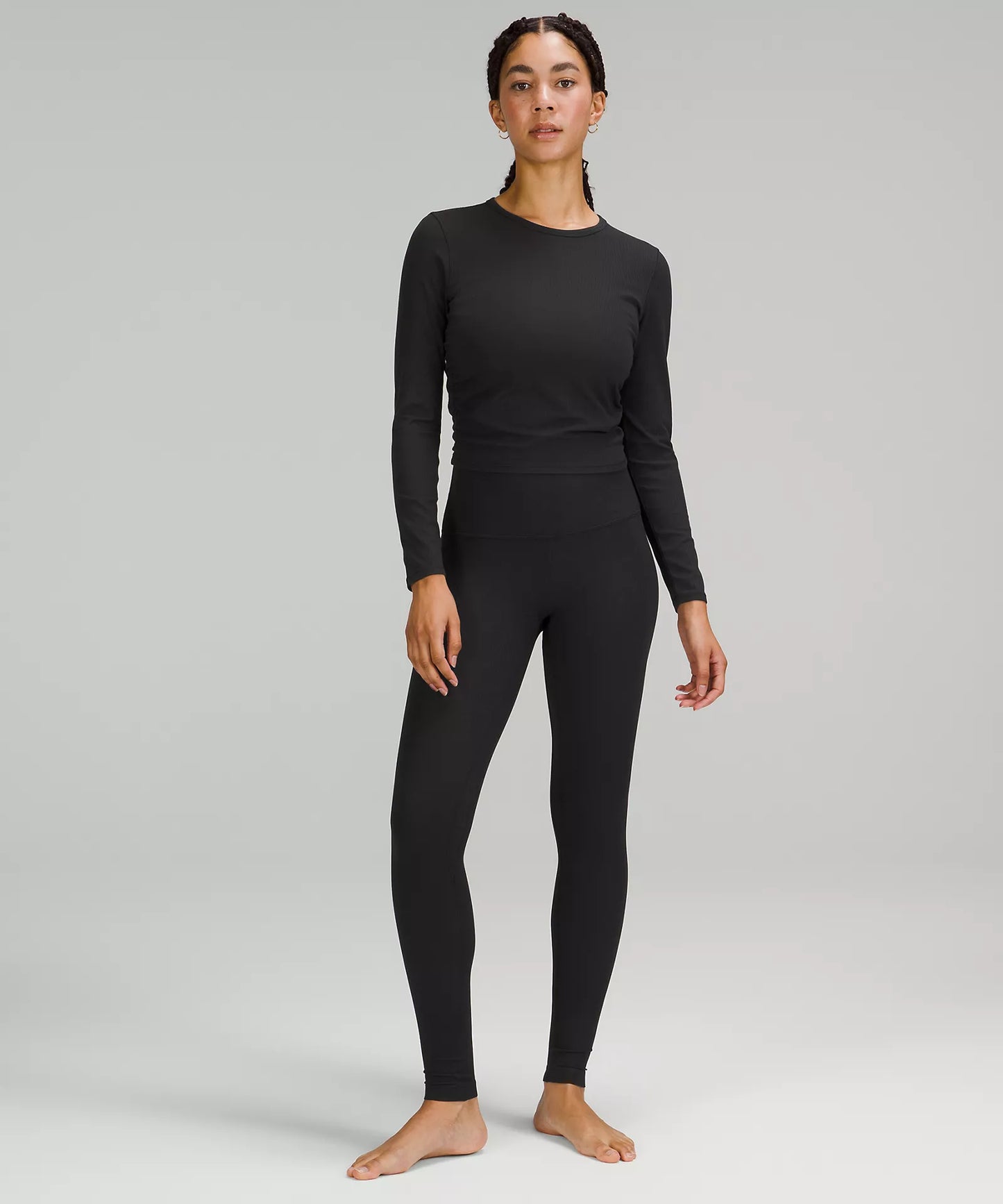 Lululemon All It Takes Ribbed Nulu Long-Sleeve Shirt, Xsmall