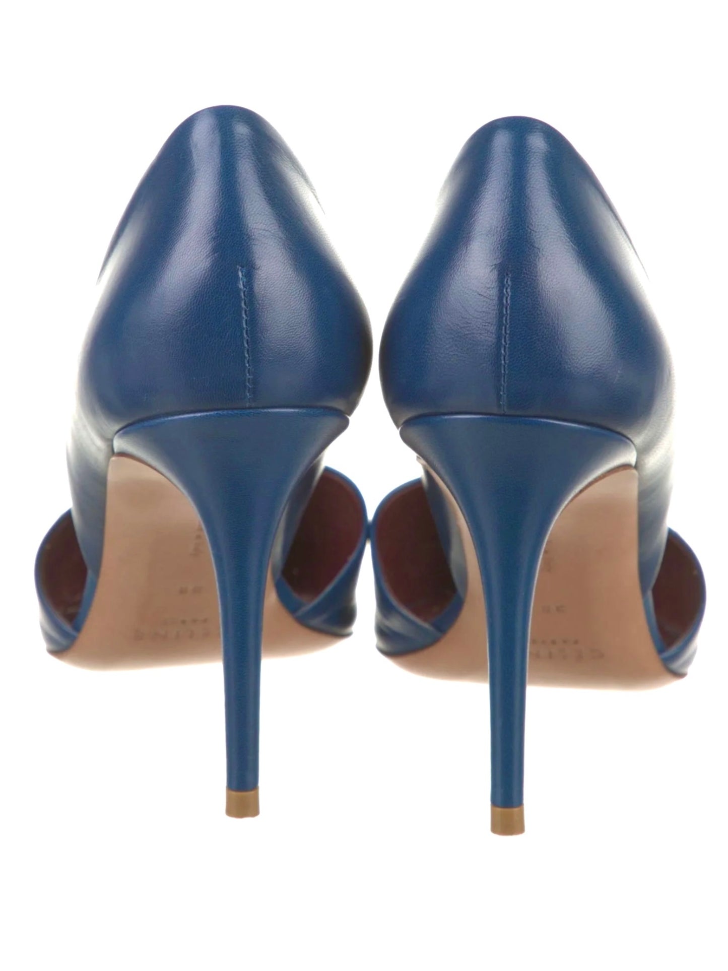Celine Leather Cutout Accent D'Orsay Pumps, size 39