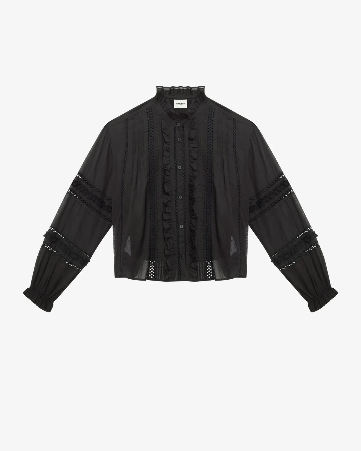 ISABEL MARANT VALDA BLOUSE, SIZE 36