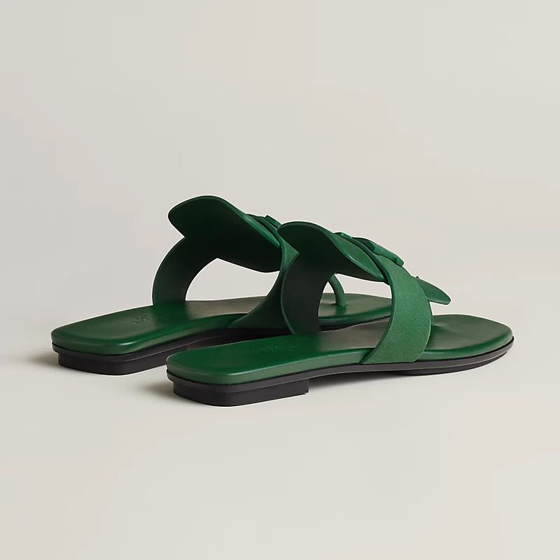 HERMES NEW Galerie Sandal, SIZE 37