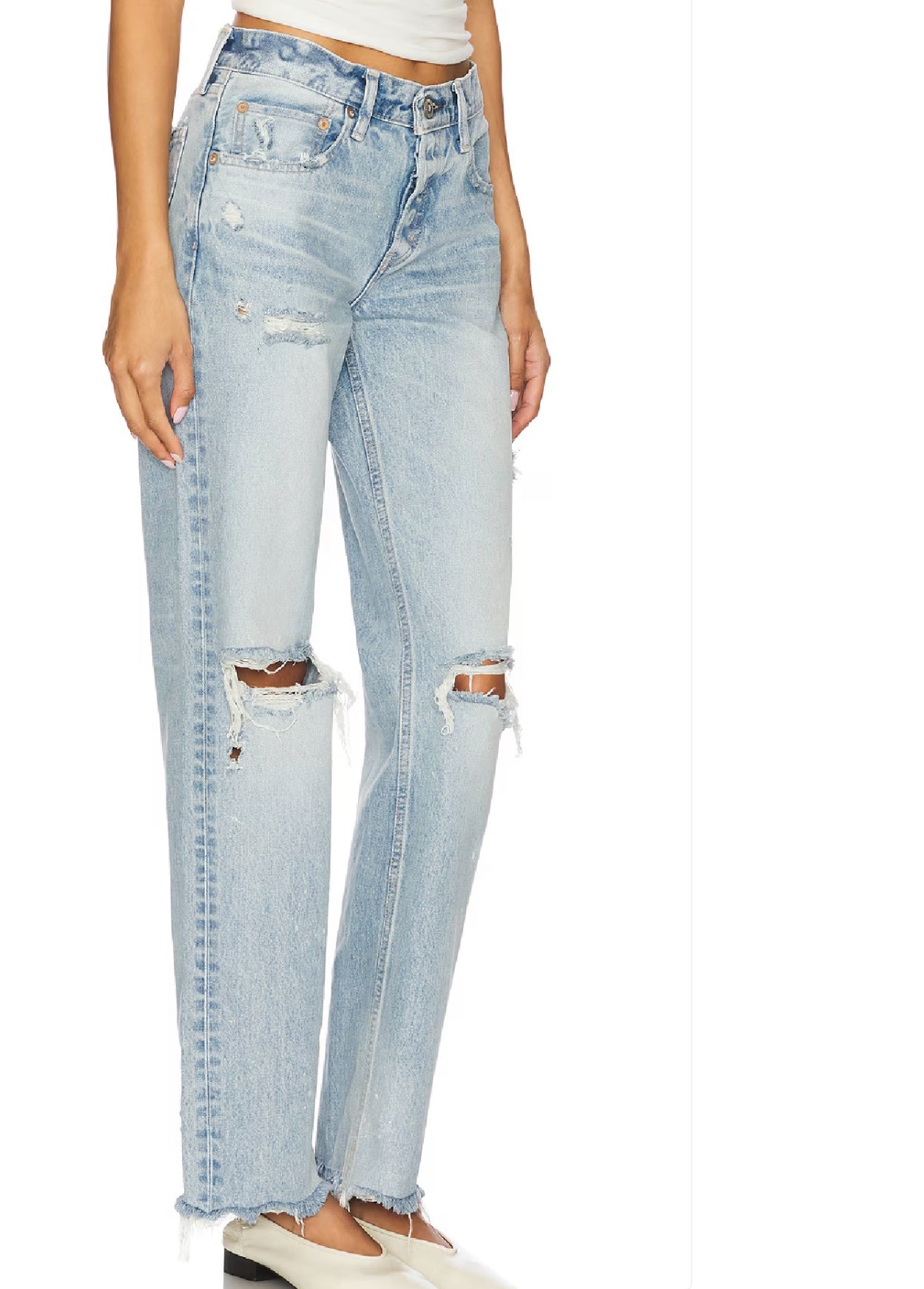Moussy VINTAGE Odessa Straight Low Jeans
Odessa Straight Low Jeans, SIZE 26 (fits 27/28)