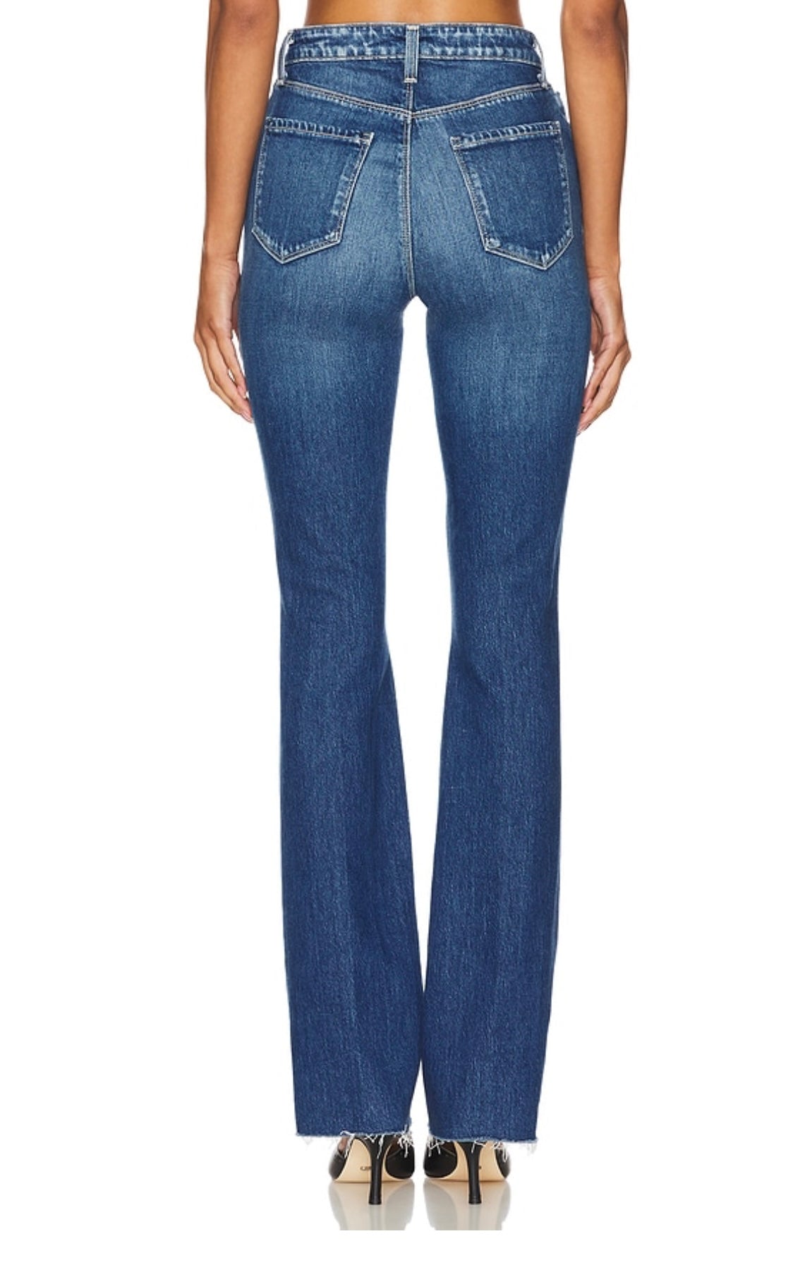 L'AGENCE NWT Ruth High Rise Straight Jean, SIZE 26