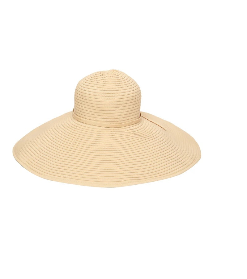 NWT Women's Ribbon Braid XL Brim Hat