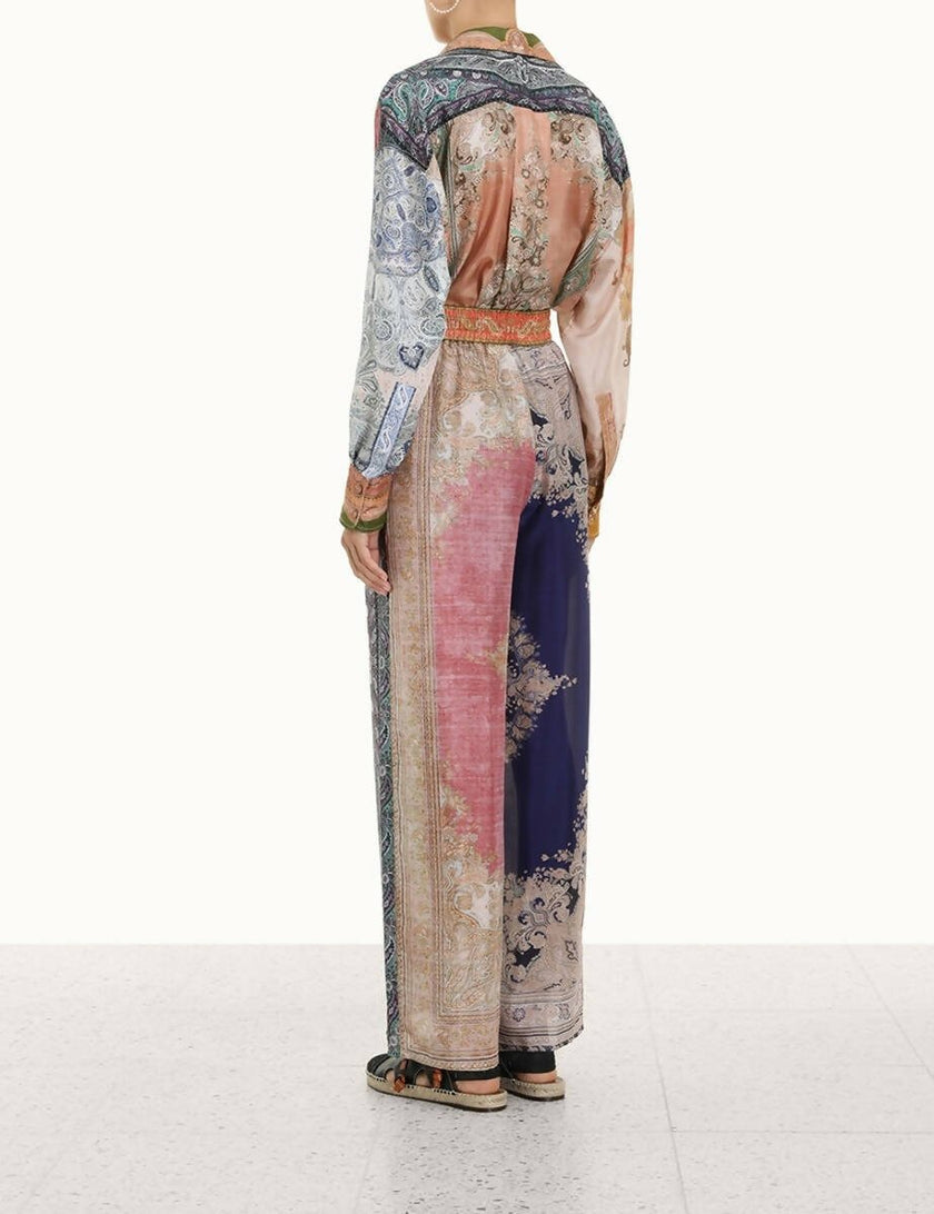 Zimmermann Anneke Shirt & Pant Set AUS Size 1, US 6/8