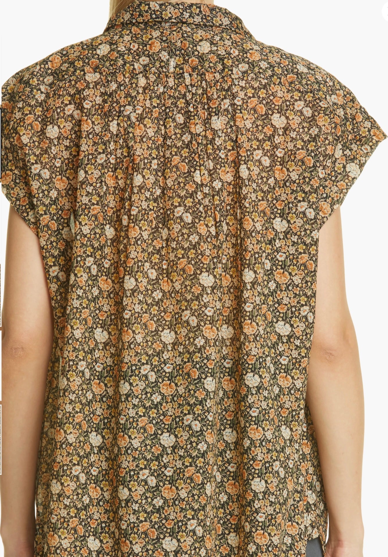 Nili Lotan Normandy Blouse, Medium