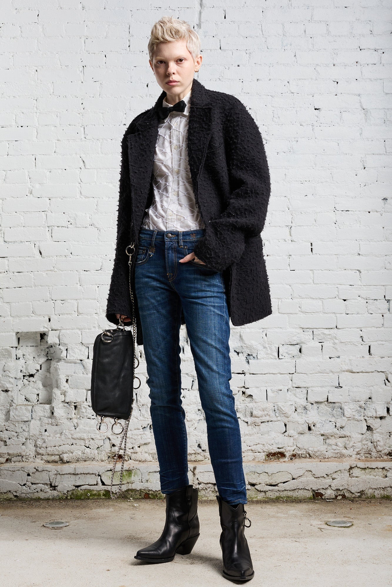 R13 BOY SKINNY - HOWELL INDIGO SIZE 28