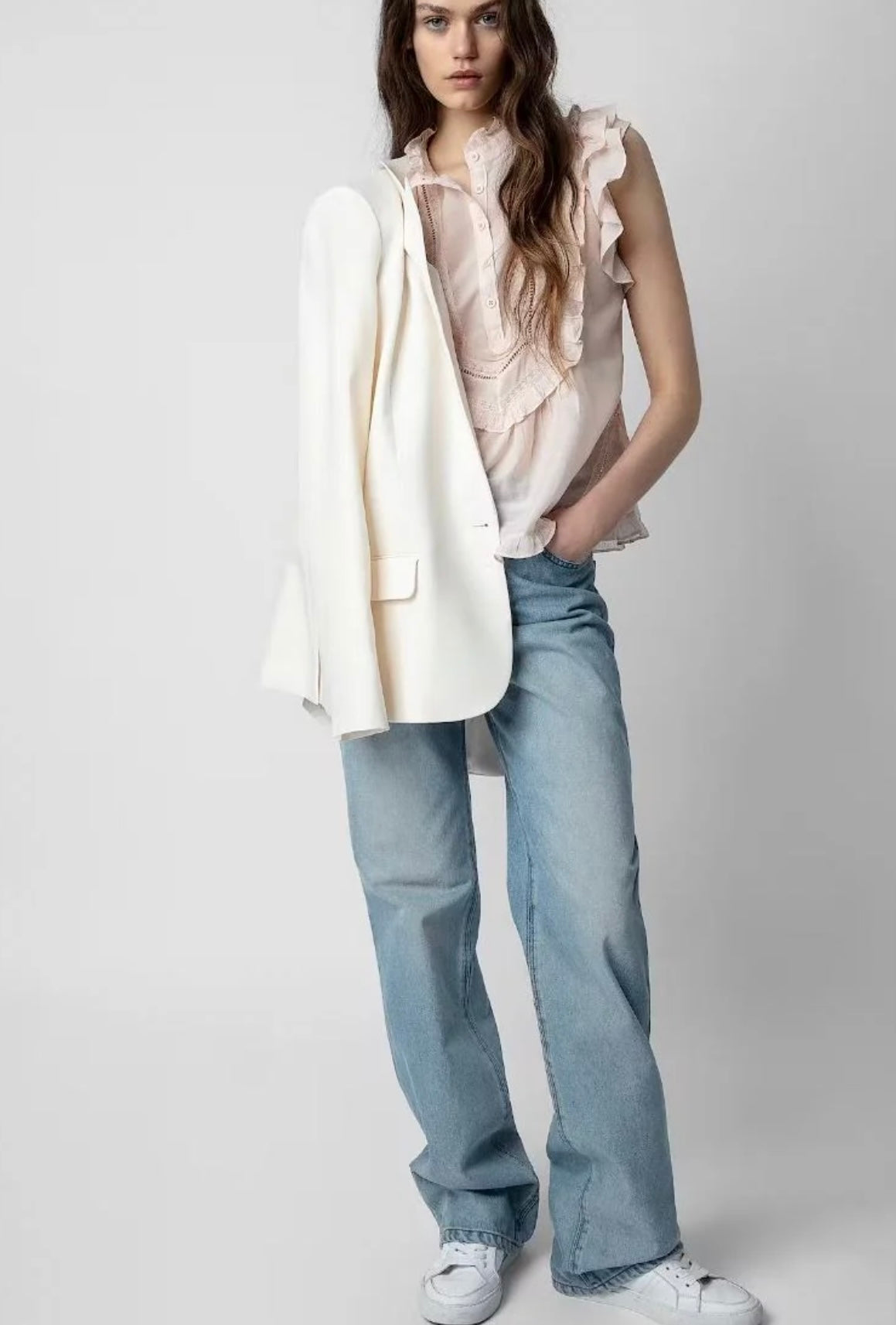 Zadig & Voltaire Tama Sleeveless Blouse - Dolls, xsmall
