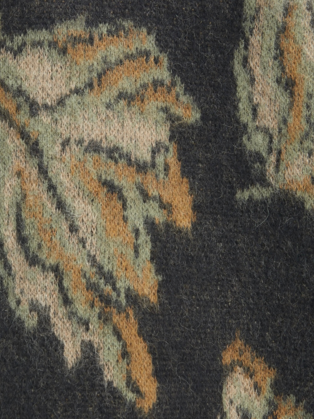 Vince Leaf Jacquard Sweater, small