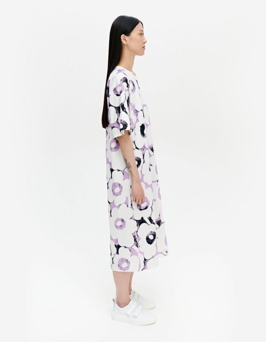 Marimekko NWT unikko co jersey dress, SMALL