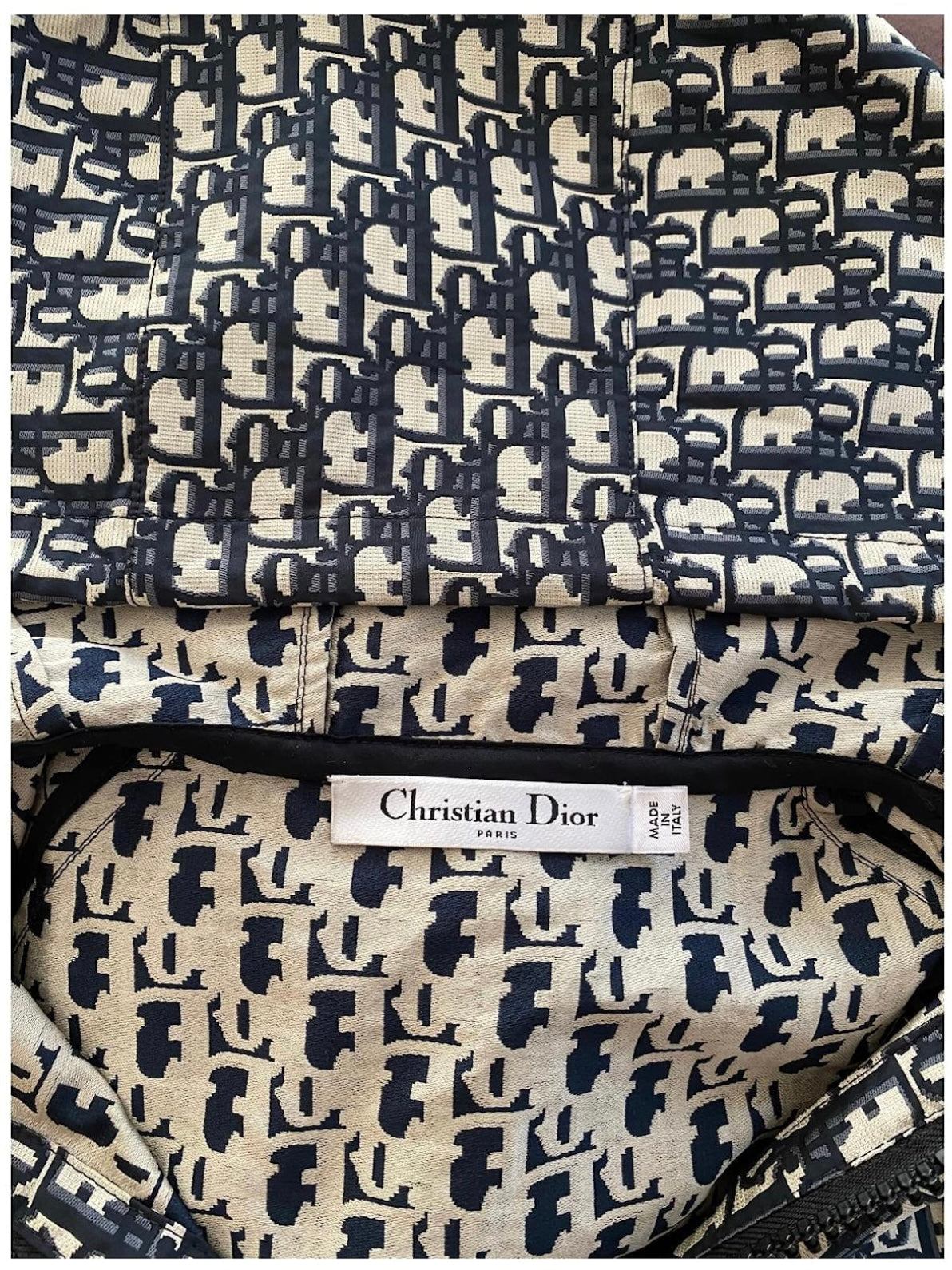 Christian Dior Monogram oblique dress, SIZE 10