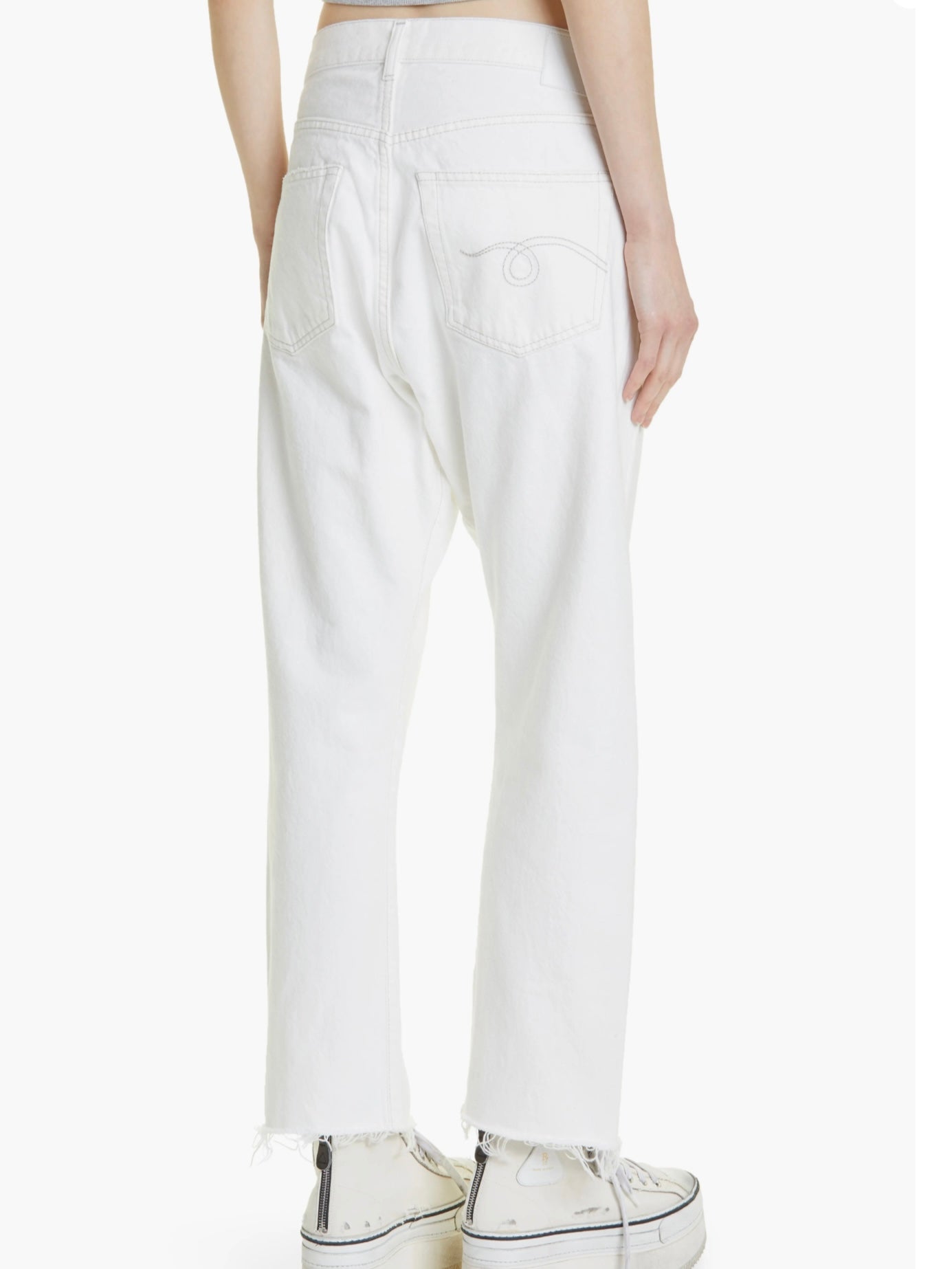 R13 CROSSOVER JEANS, SIZE 27