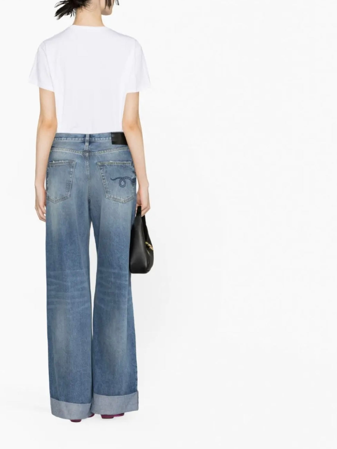 R13 Lisa Baggy Jeans Bain blue, SIZE 27 (fits 28/29)