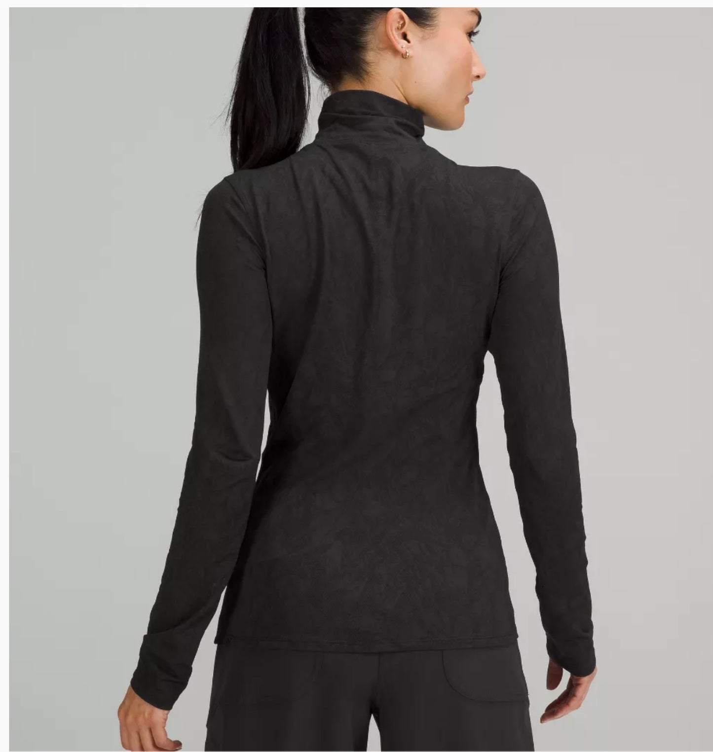 LULULEMON Slim-Fit Jacquard Turtleneck, XSMALL