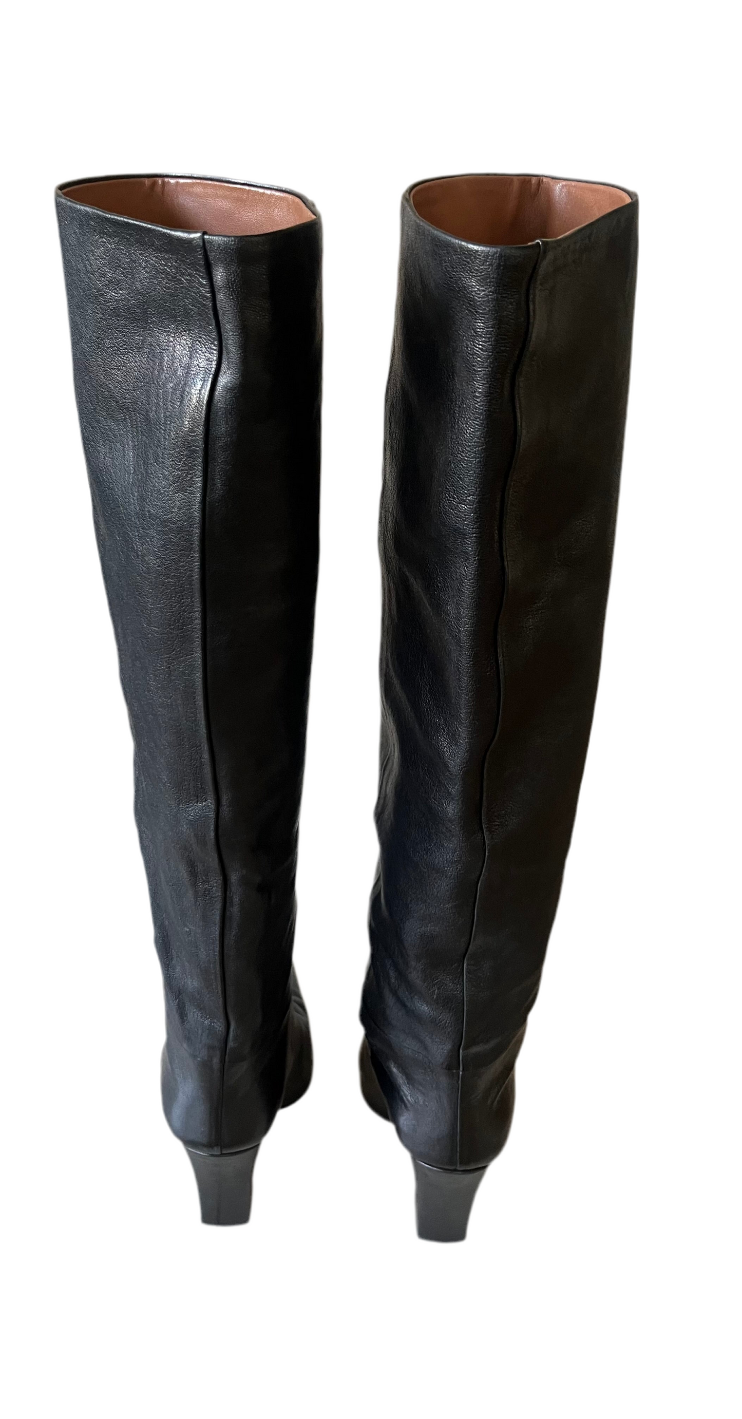PARIS TEXAS Jane leather knee-high boots, SIZE 36